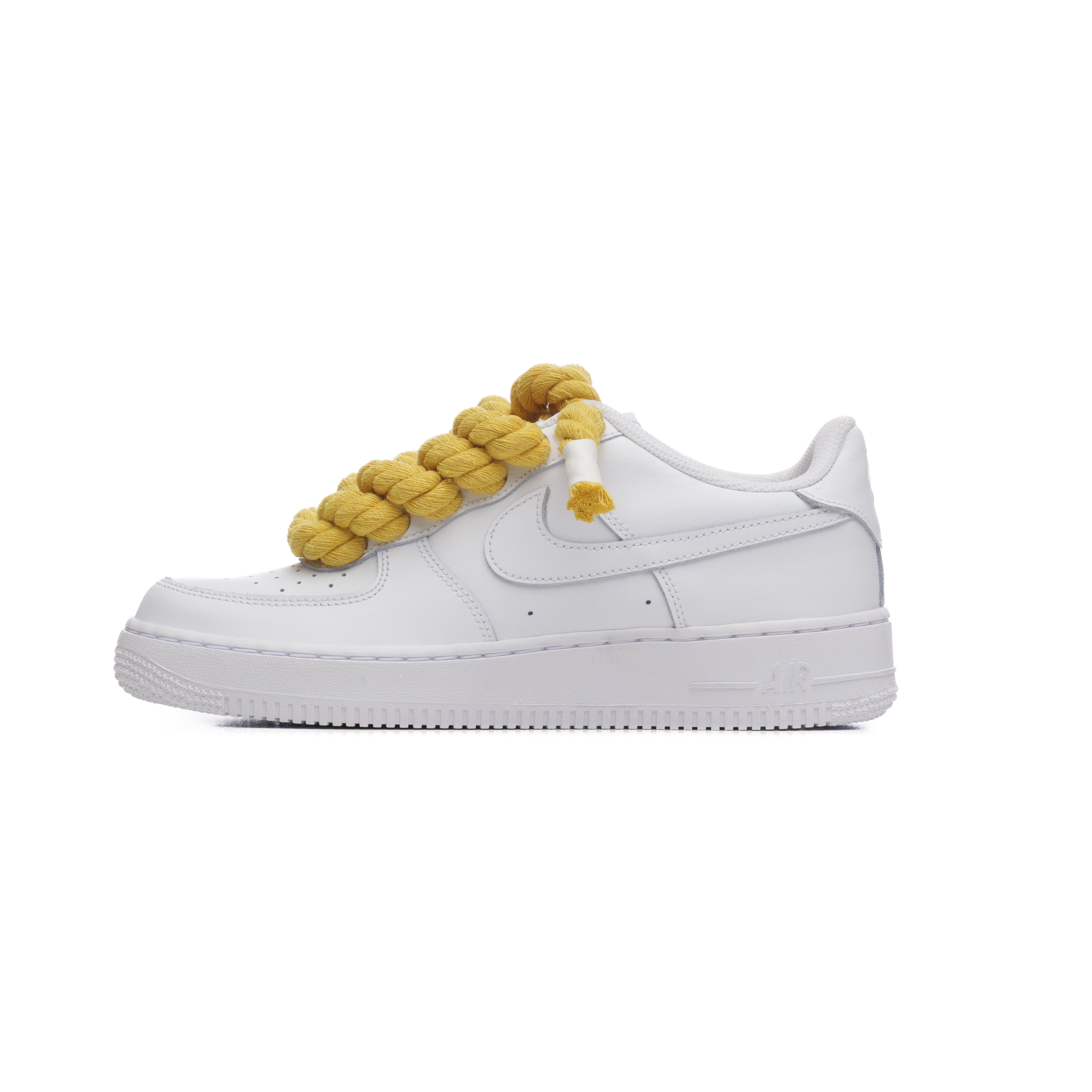 NIKE AIR FORCE ROPE LACES YELLOW