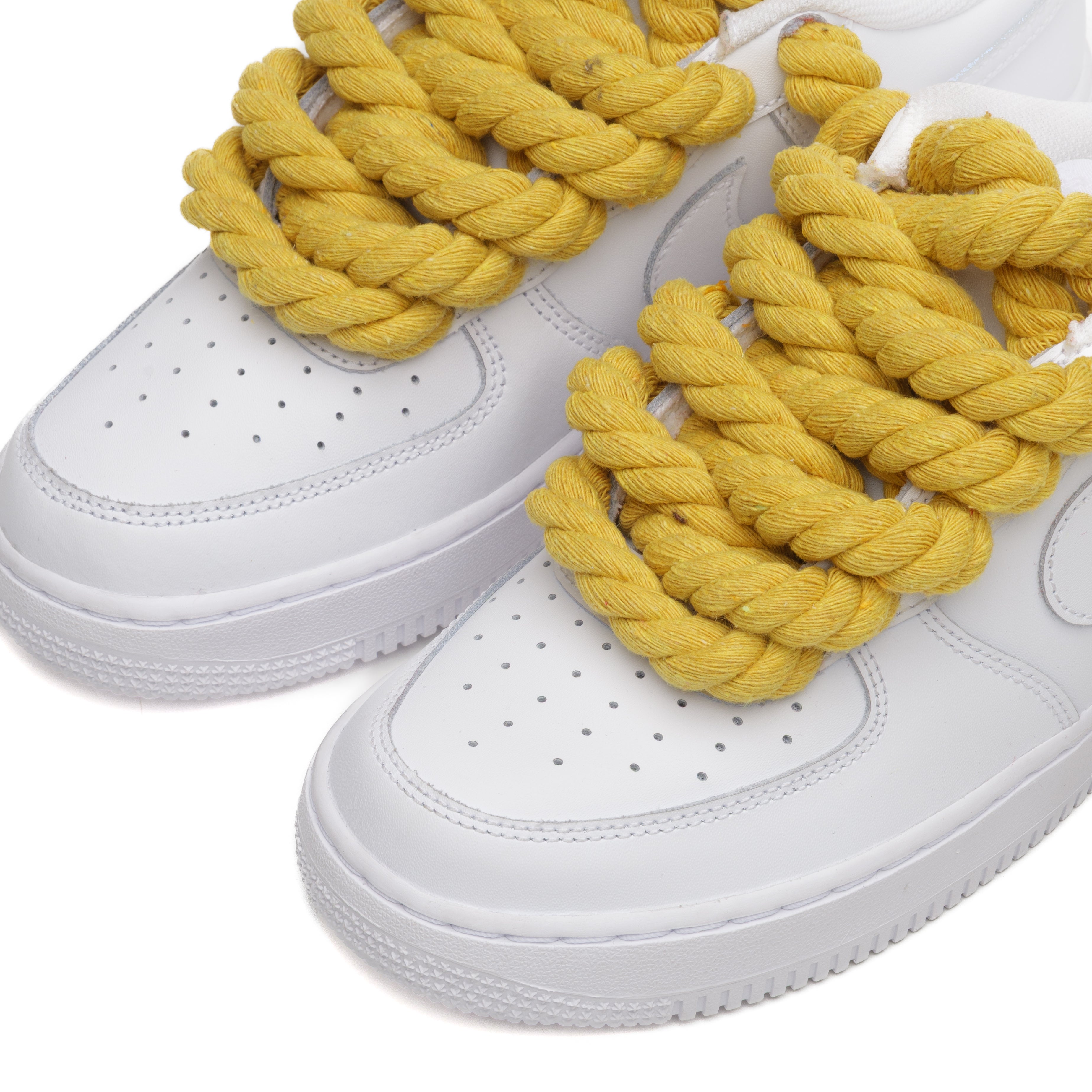 LACETS EN CORDE NIKE AIR FORCE JAUNE