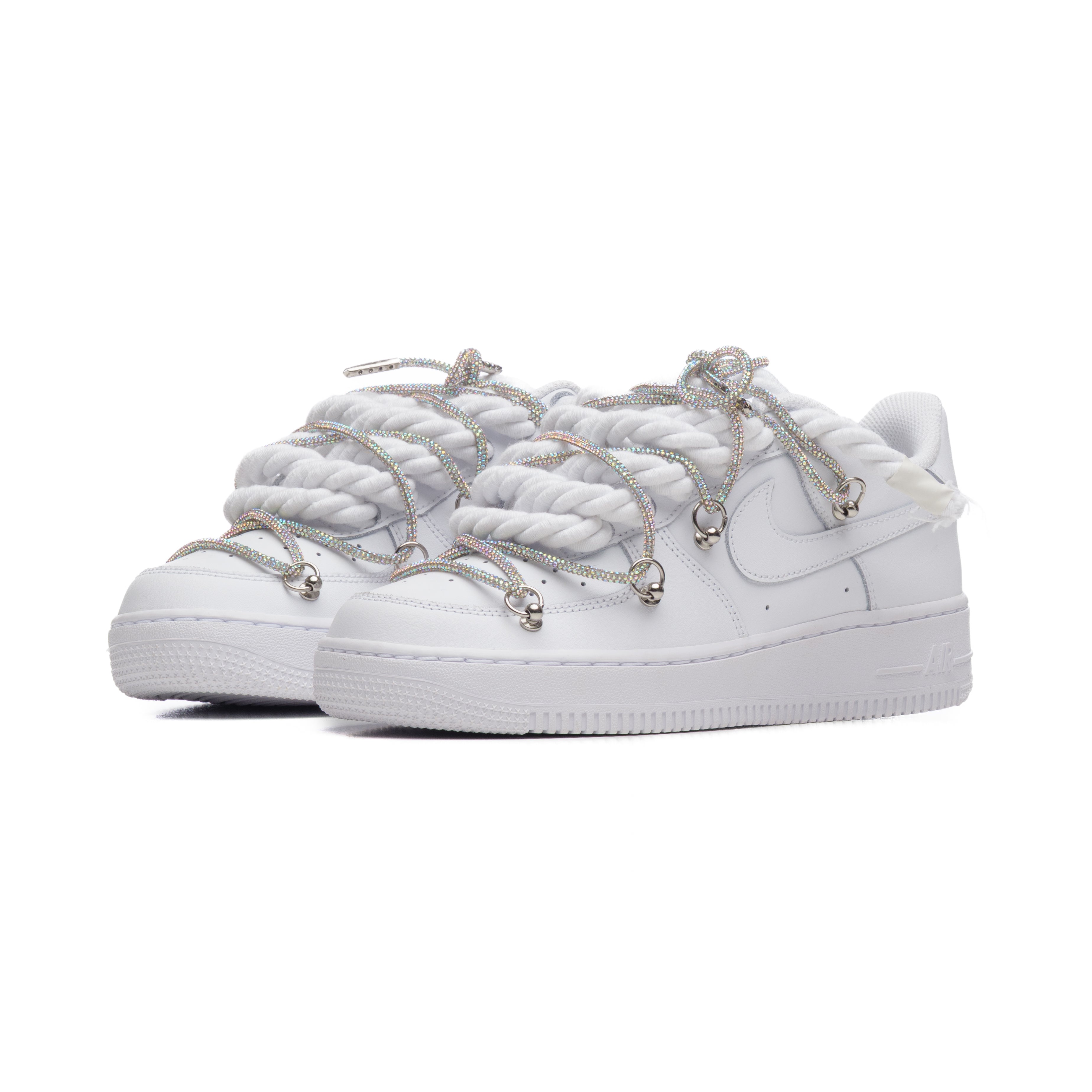 NIKE AIR FORCE ROPE LACES SWAROVSKI CRISTAL