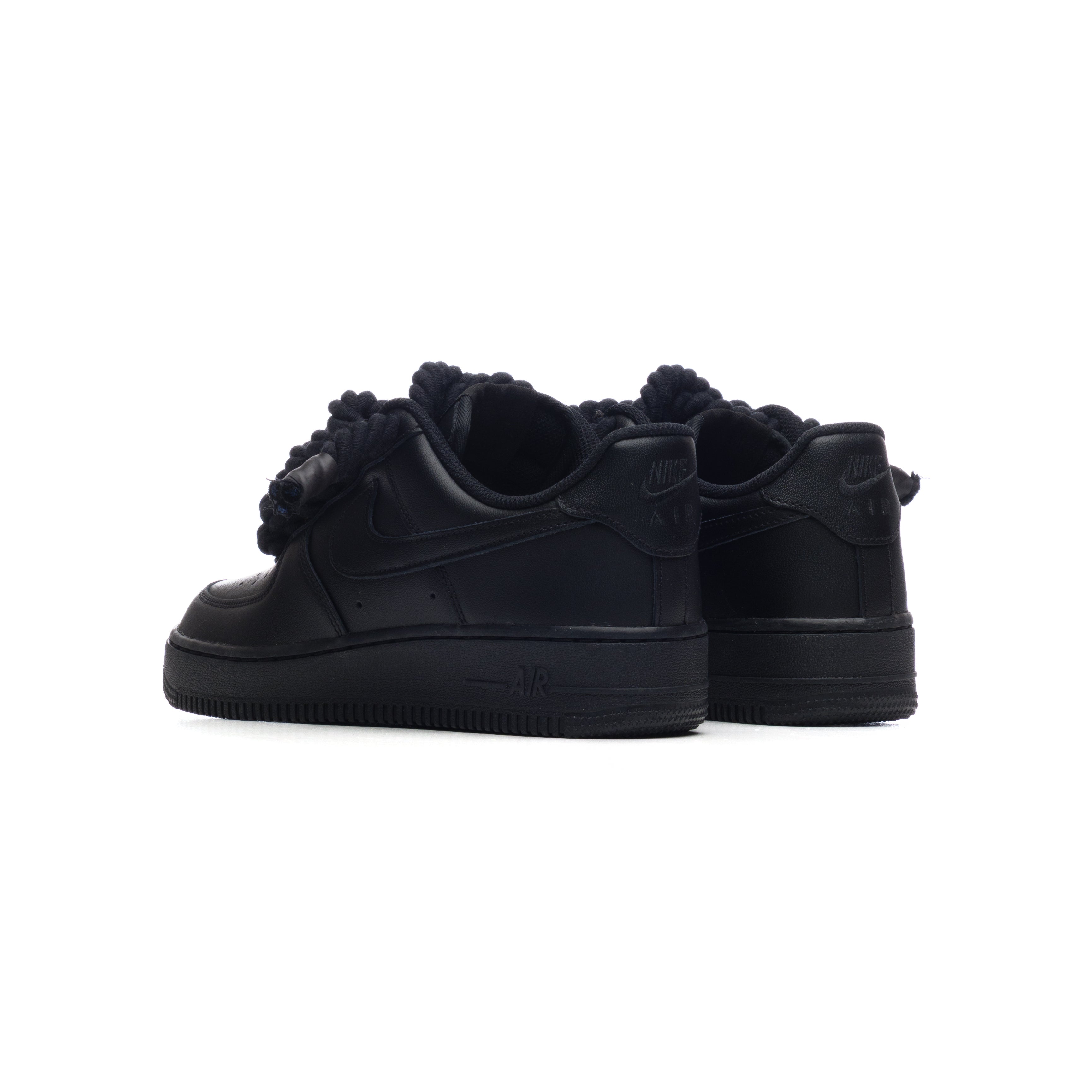 LACETS EN CORDE NIKE AIR FORCE NOIRS