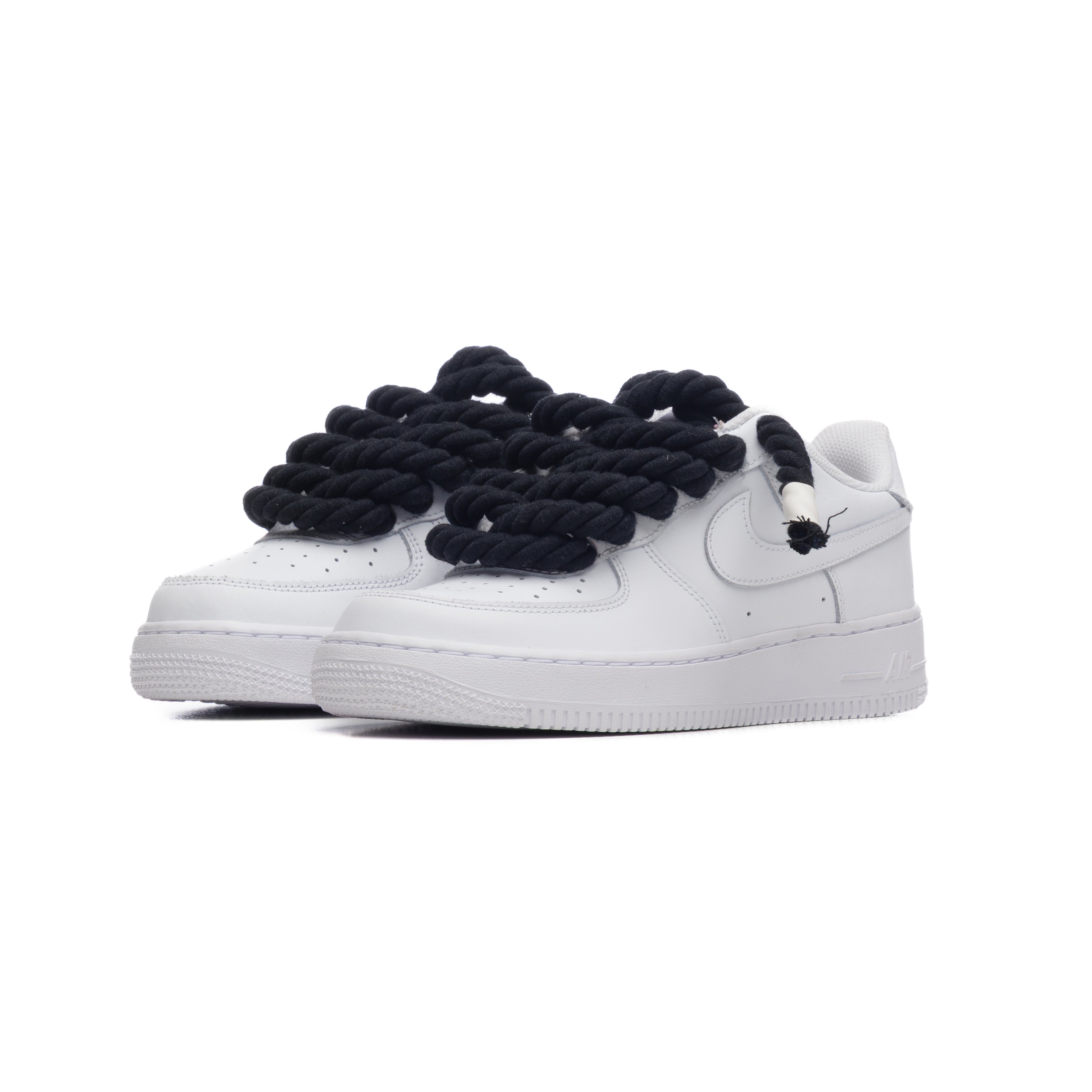 LACETS EN CORDE NIKE AIR FORCE NOIRS