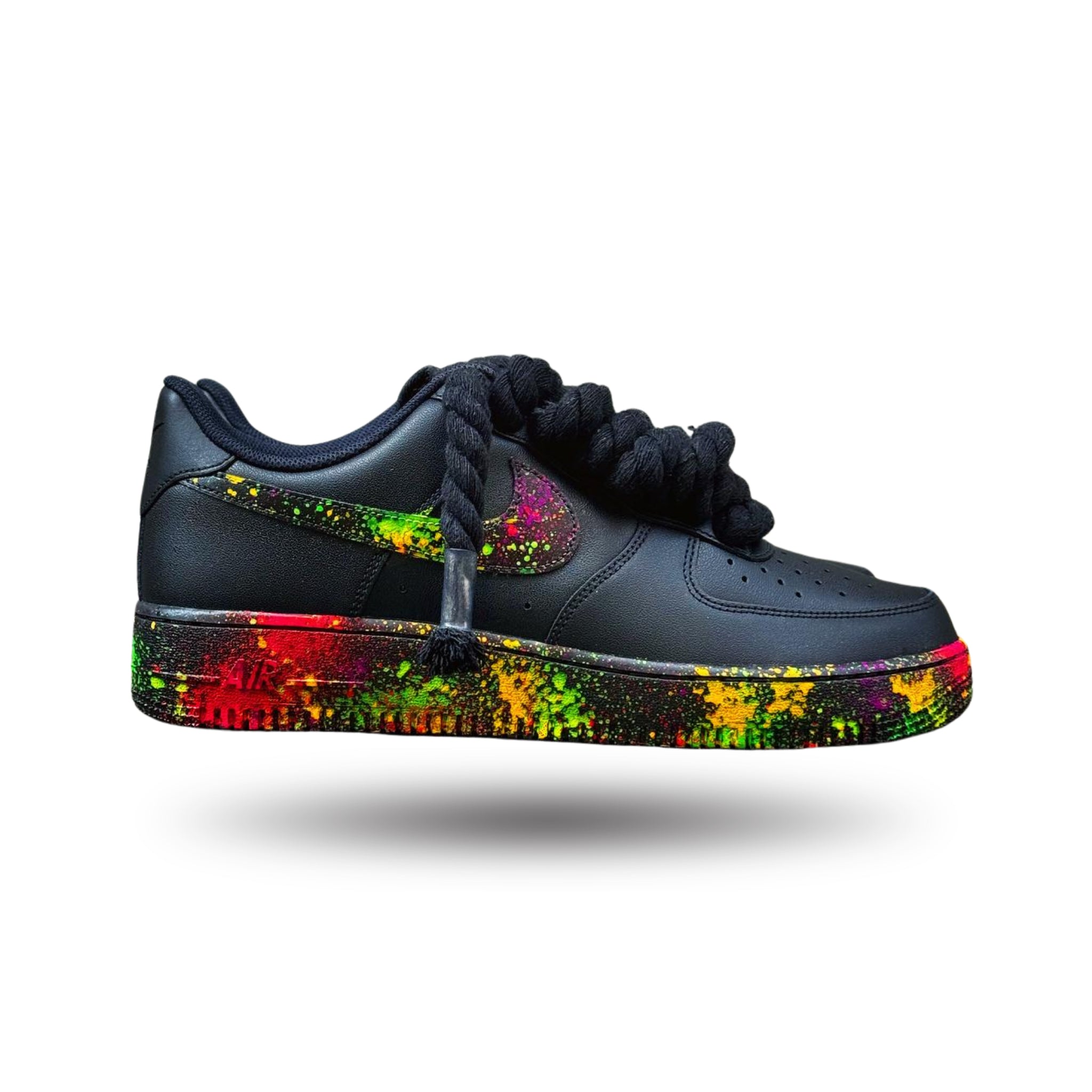 Snezed AIR FORCE 1ROPE LACES BLACK COLOR