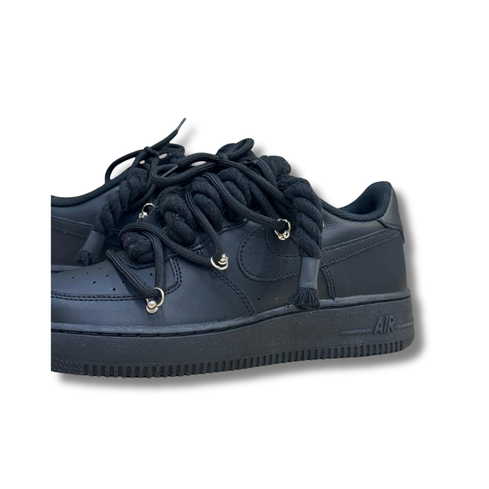 Snezed AIR FORCE ROPE LACESTRIPLE BLACK