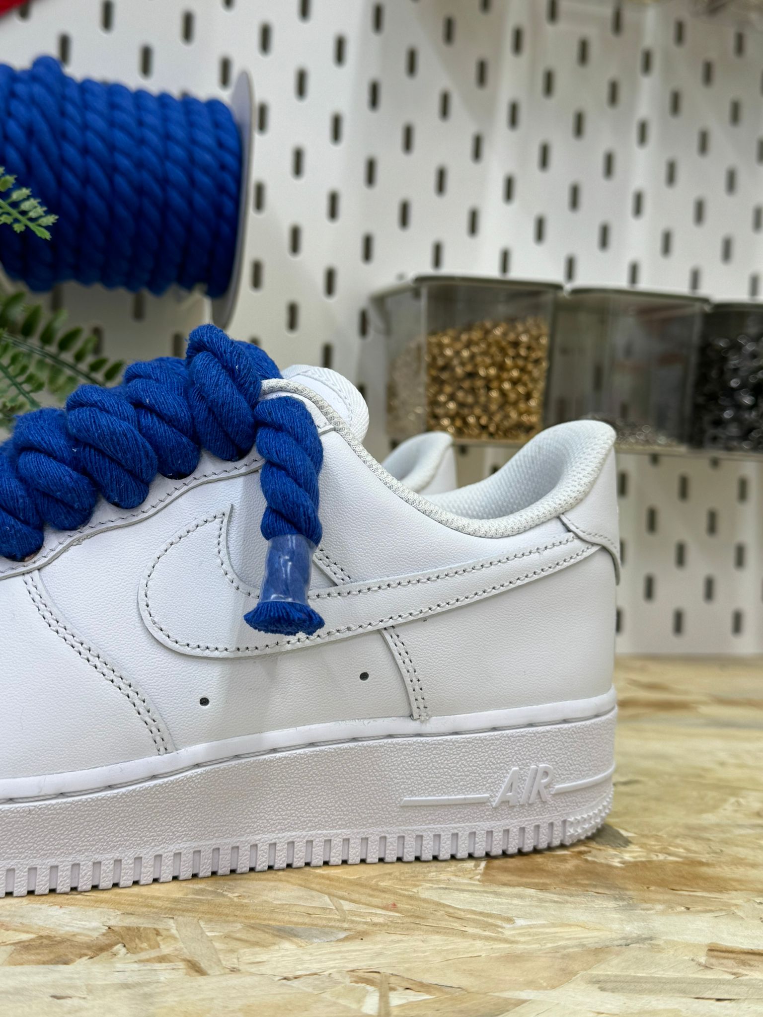 Snezed AIR FORCEROPE LACES BLU NAVI