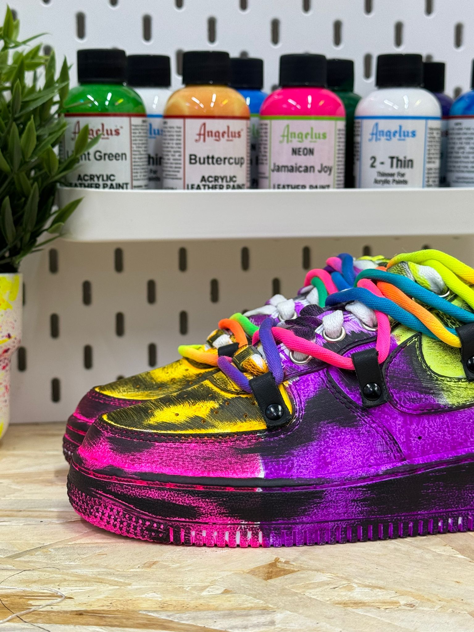 Snezed AIR FORCEROPE LACES FULL COLOR