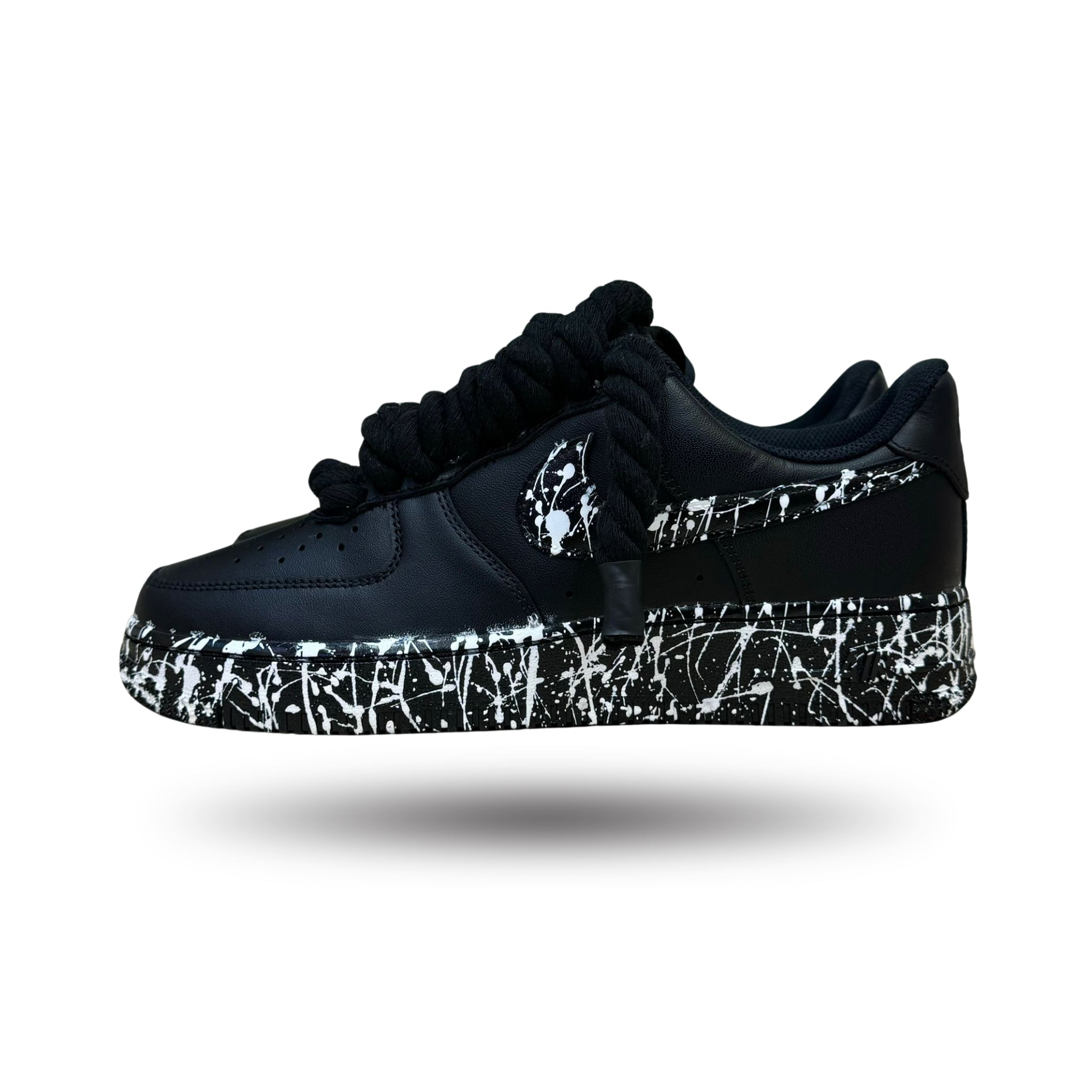 Snezed AIR FORCEROPE LACES SKIZZI BLACK