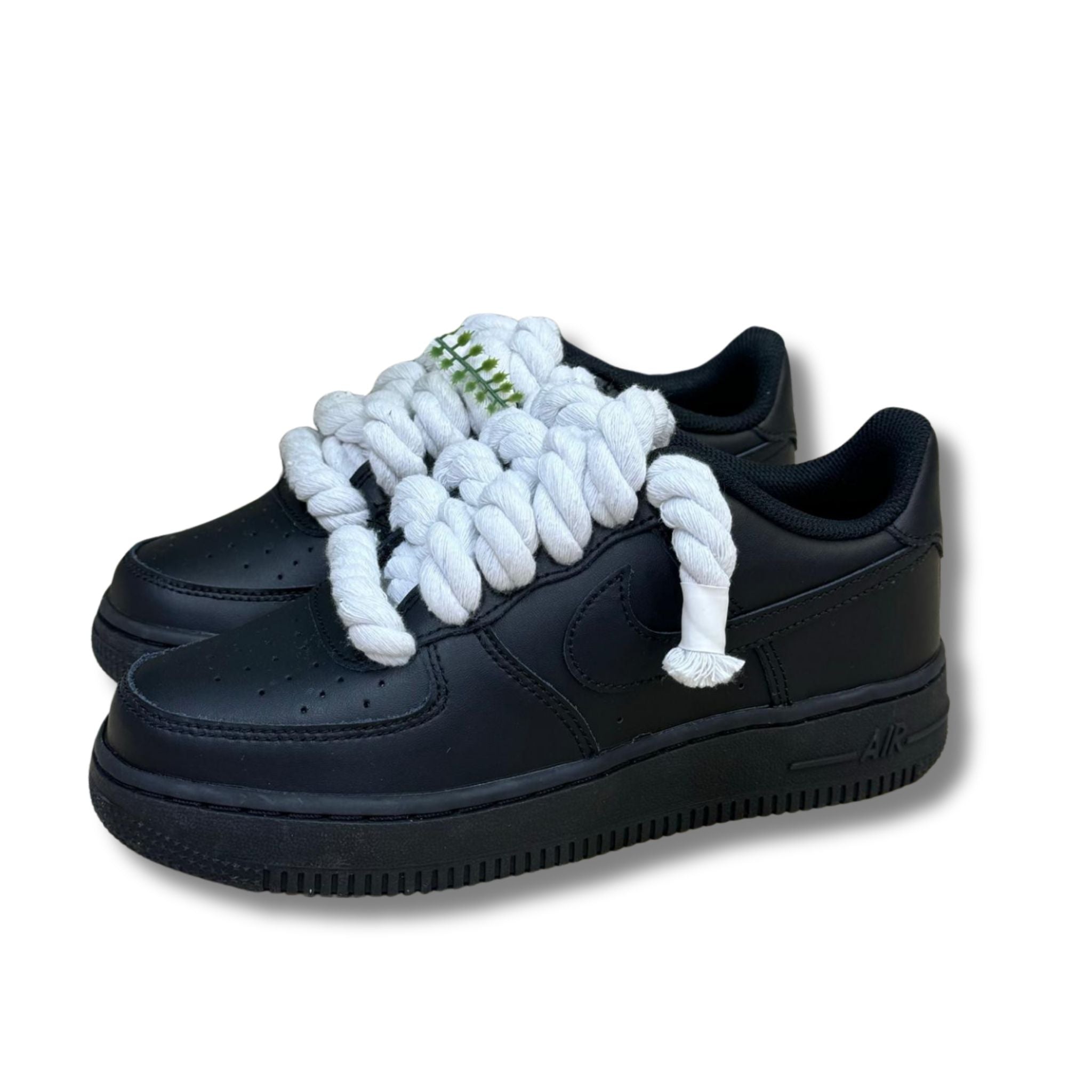 Snezed AIR FORCE TRIPLEROPE LACES BLACK WHITE