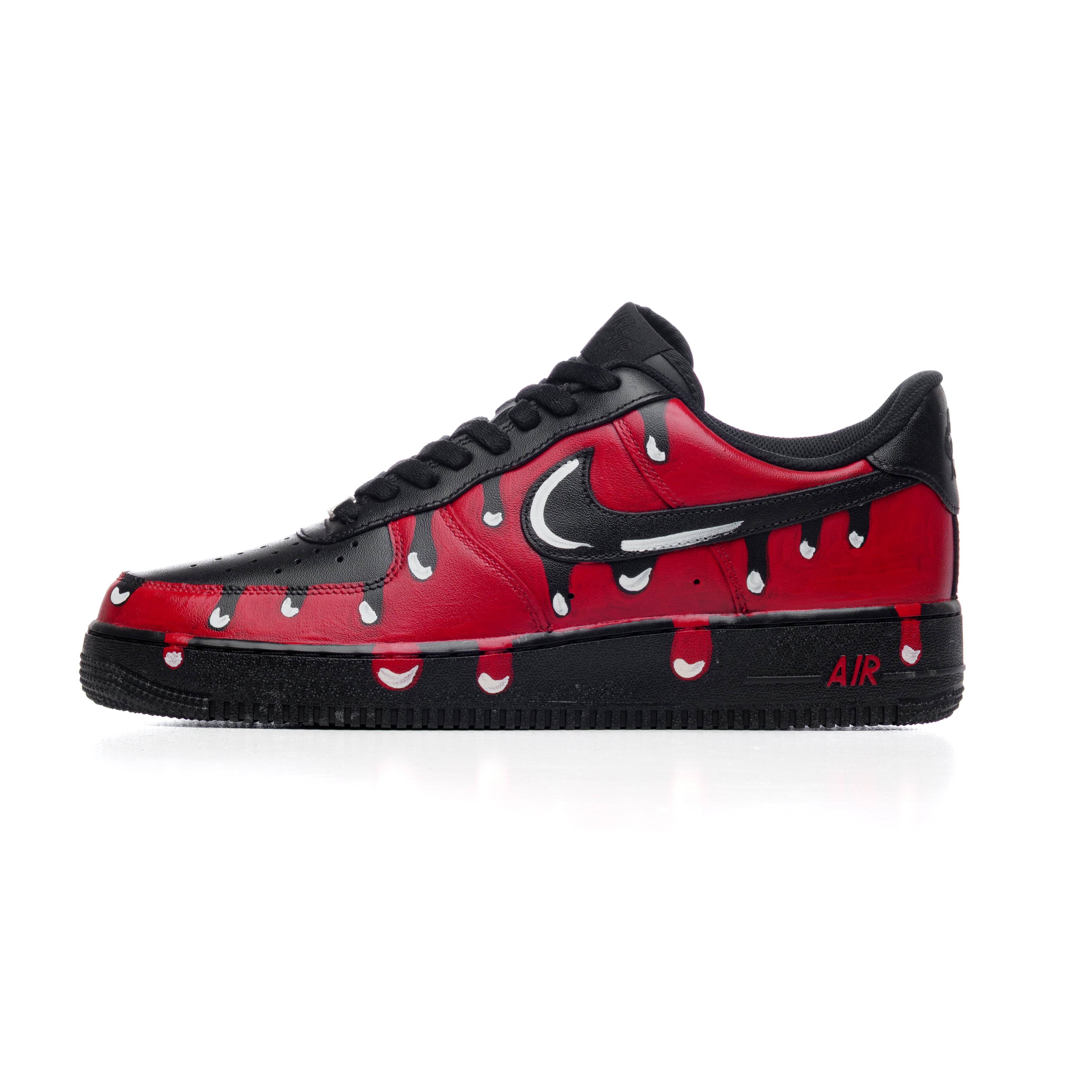 NIKE AIR FORCE ROPE RED VENOM