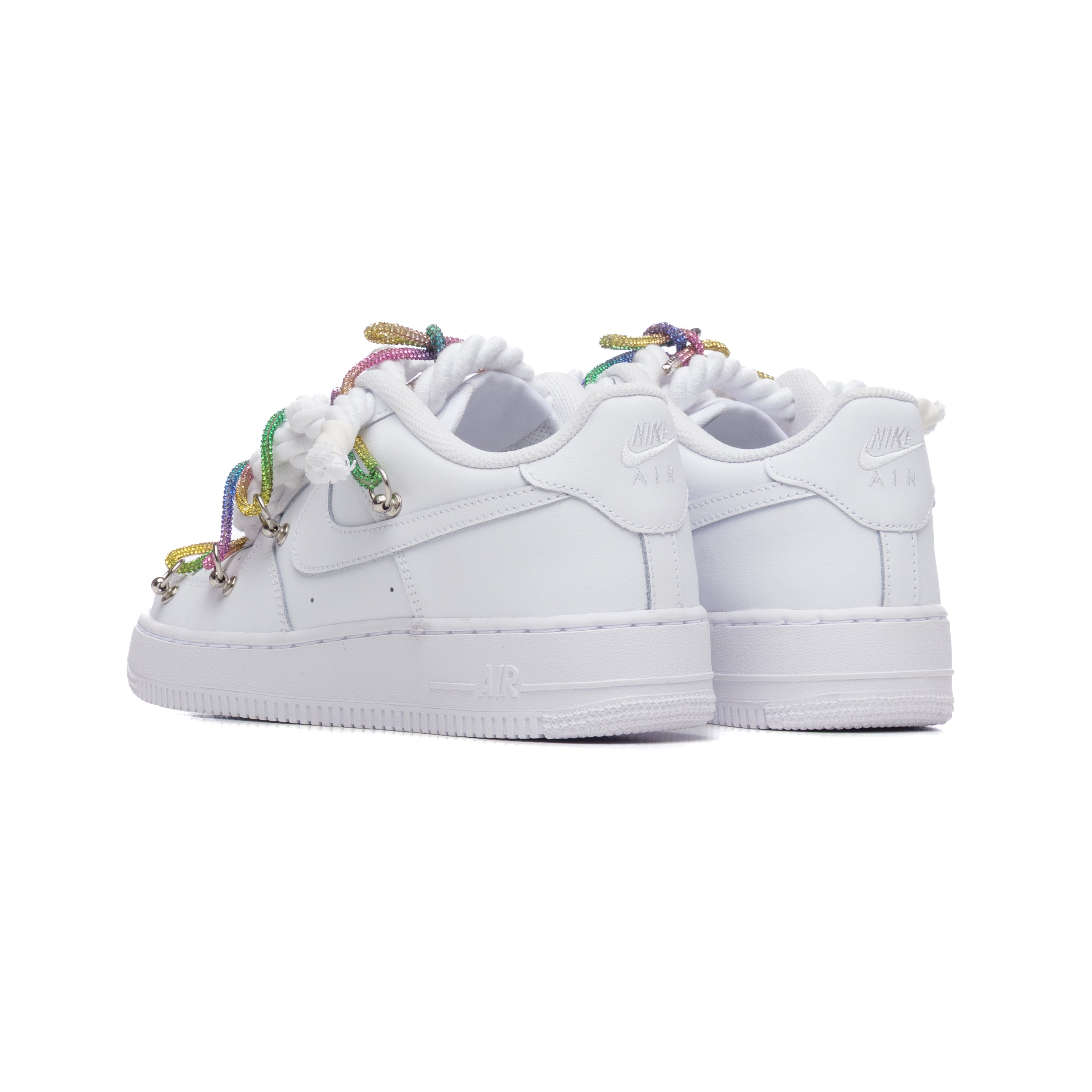 AIR FORCE WHITE TRIPLE SWAROVSKI MULTI
