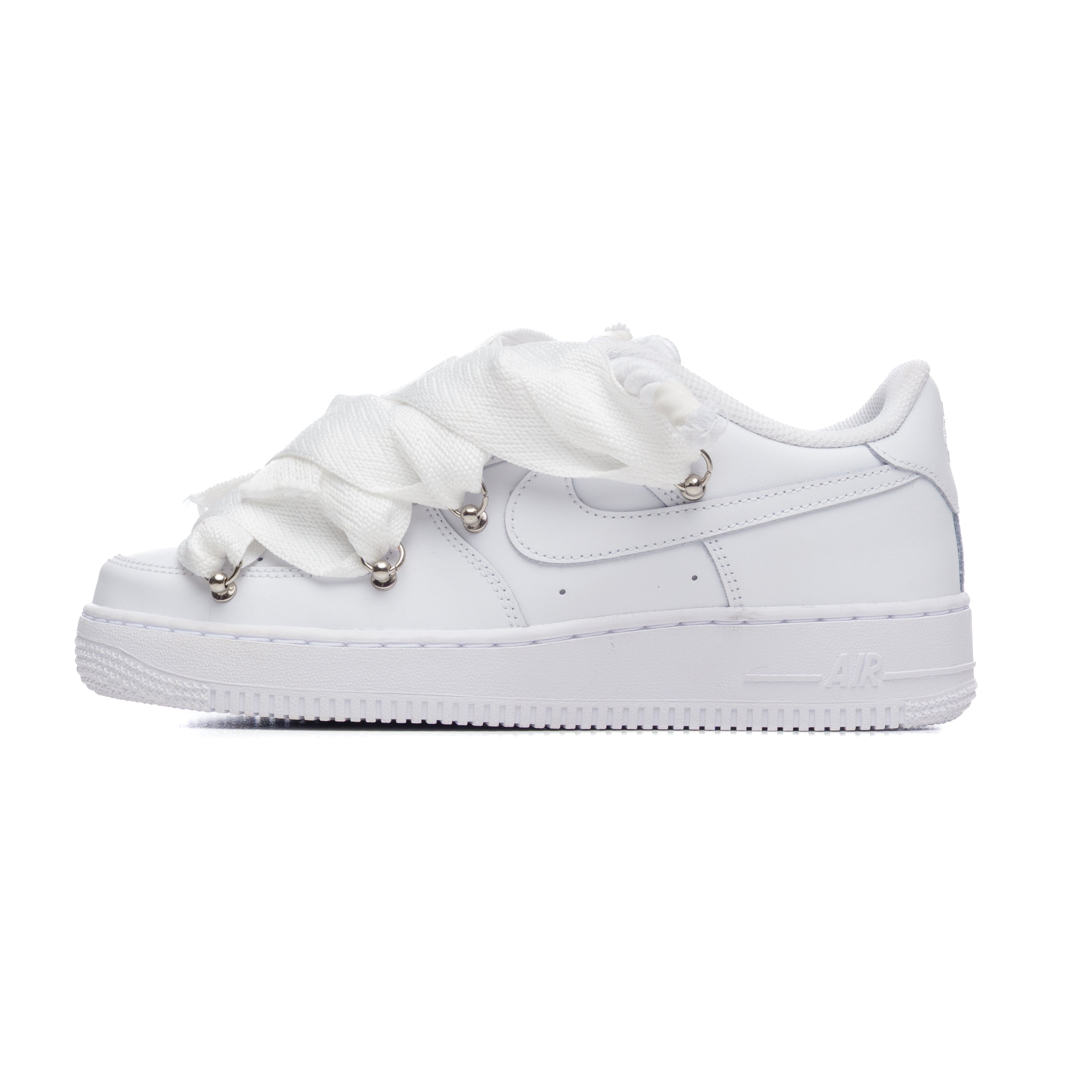 NIKE AIR FORCE ROPE TRIPLE LANVIN TITAN LACE WHITE