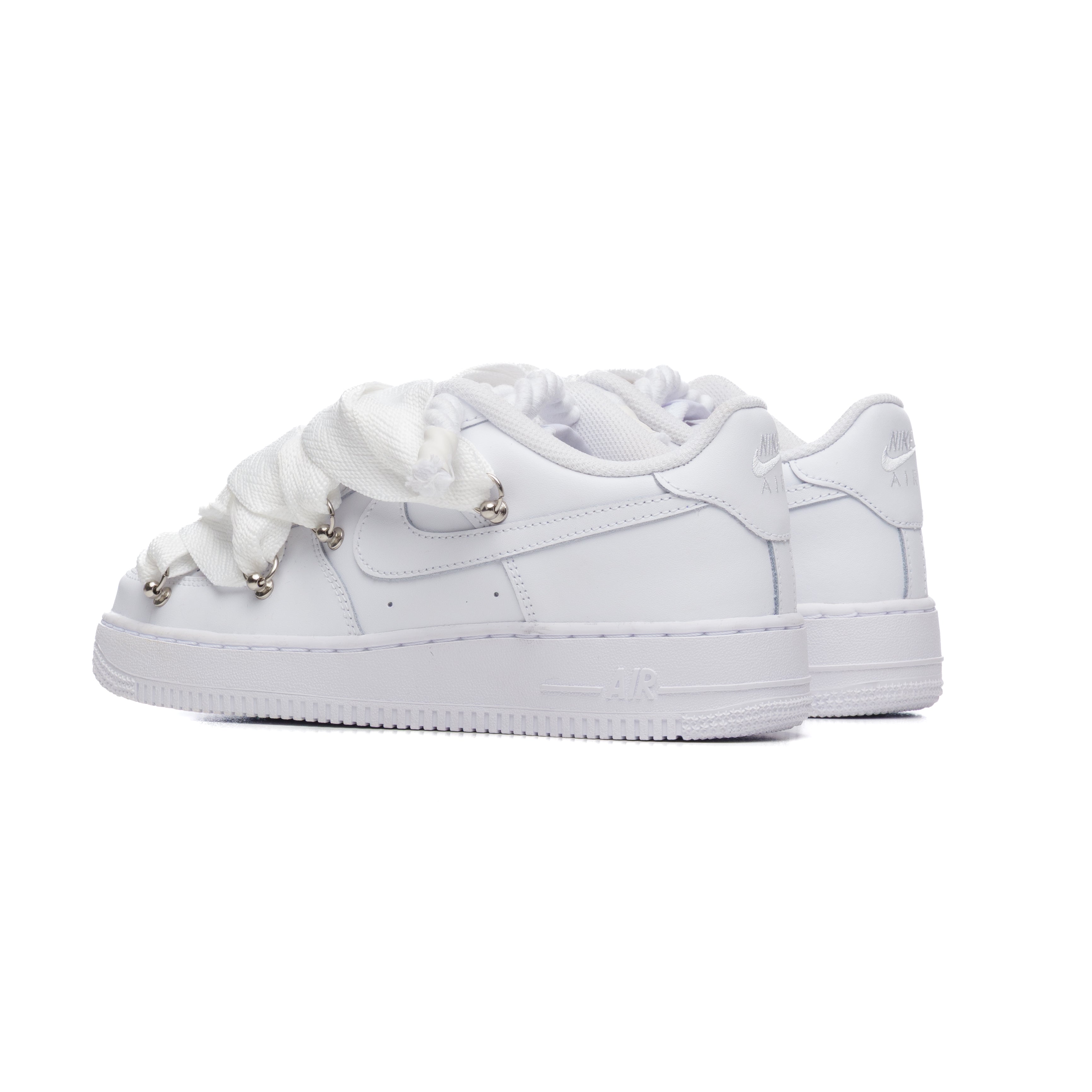 NIKE AIR FORCE ROPE TRIPLE LANVIN TITAN LACE BLANC