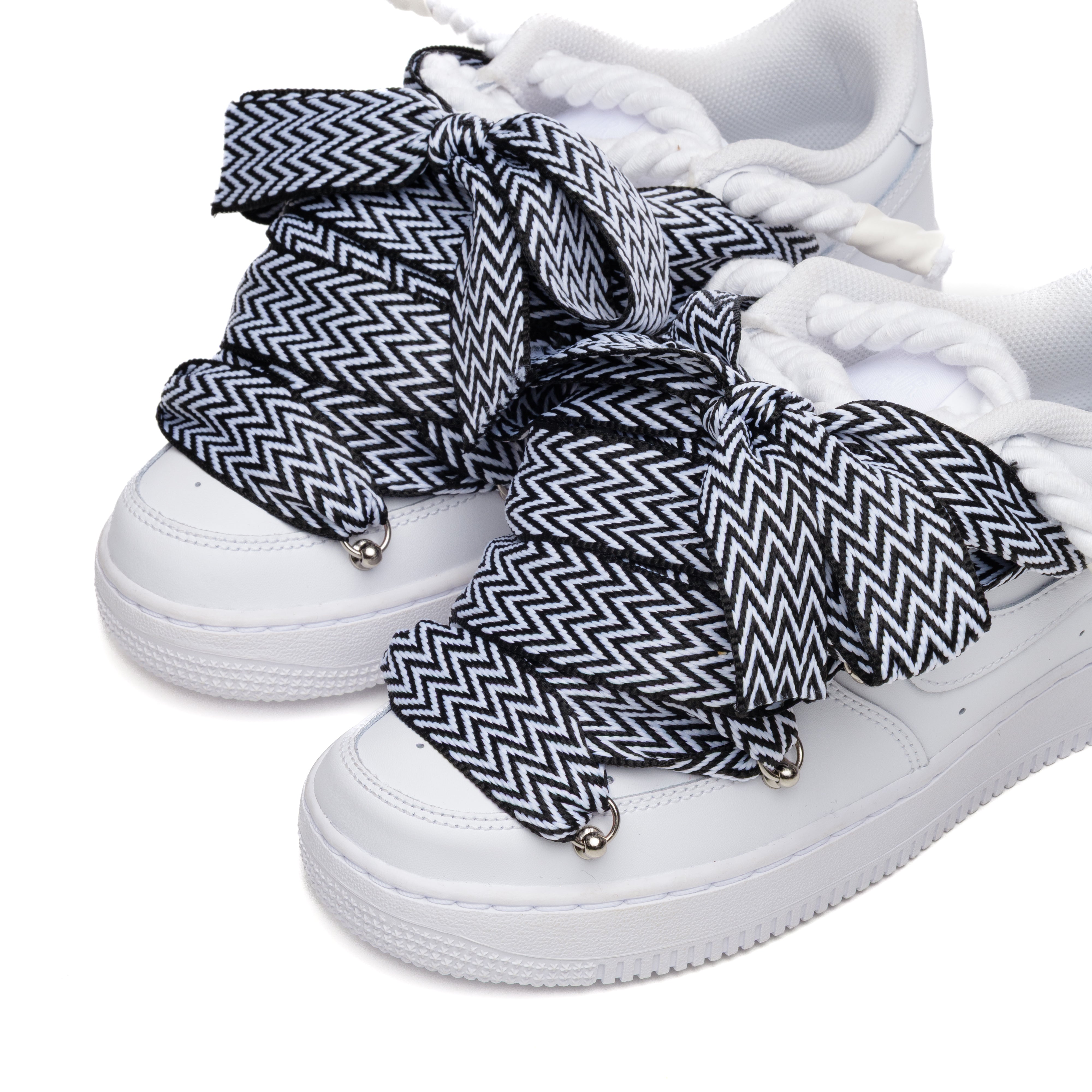 LACETS NIKE AIR FORCE TRIPLE MOOD LANVIN NOIR