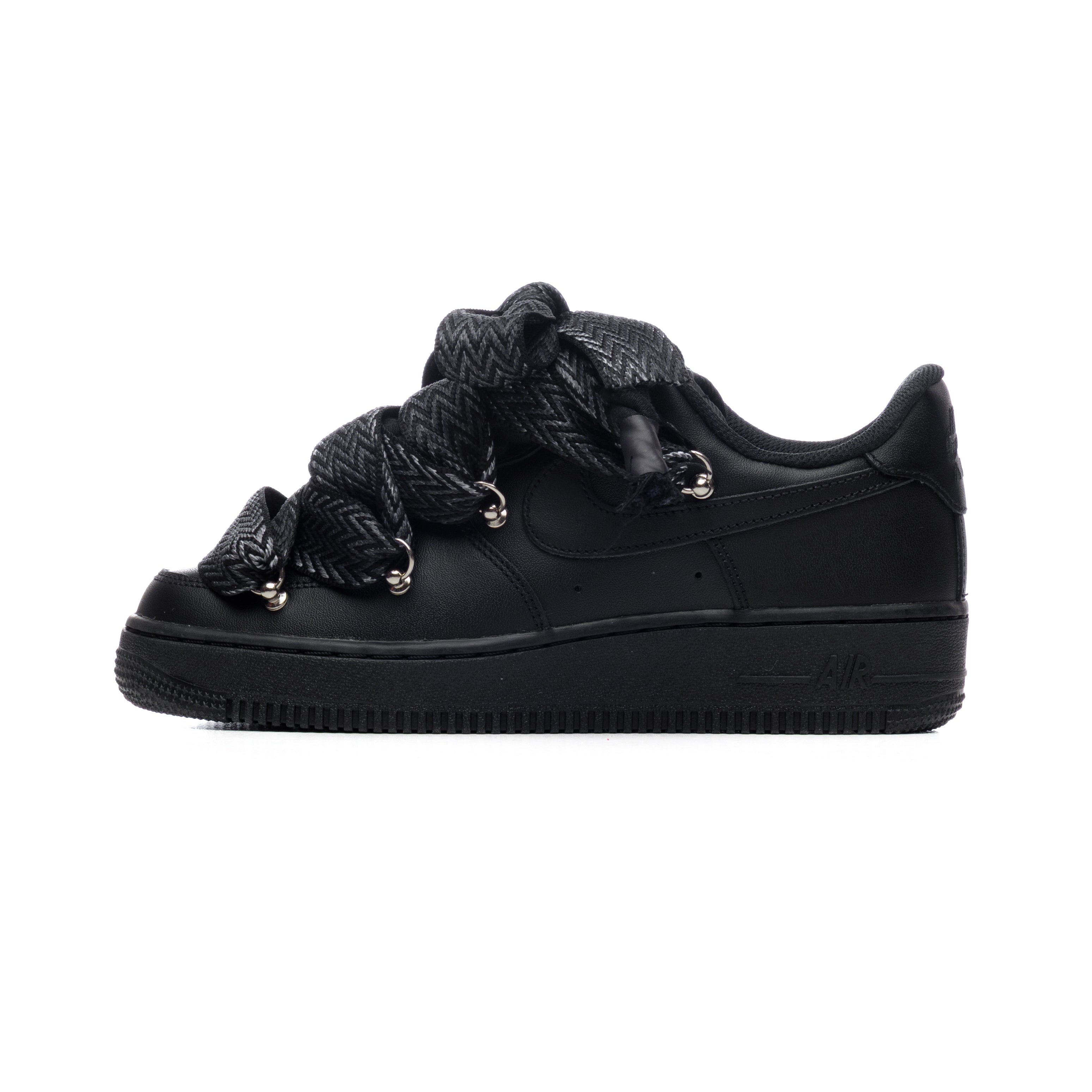 NIKE AIR FORCEROPE LACES BLACK MAMBA