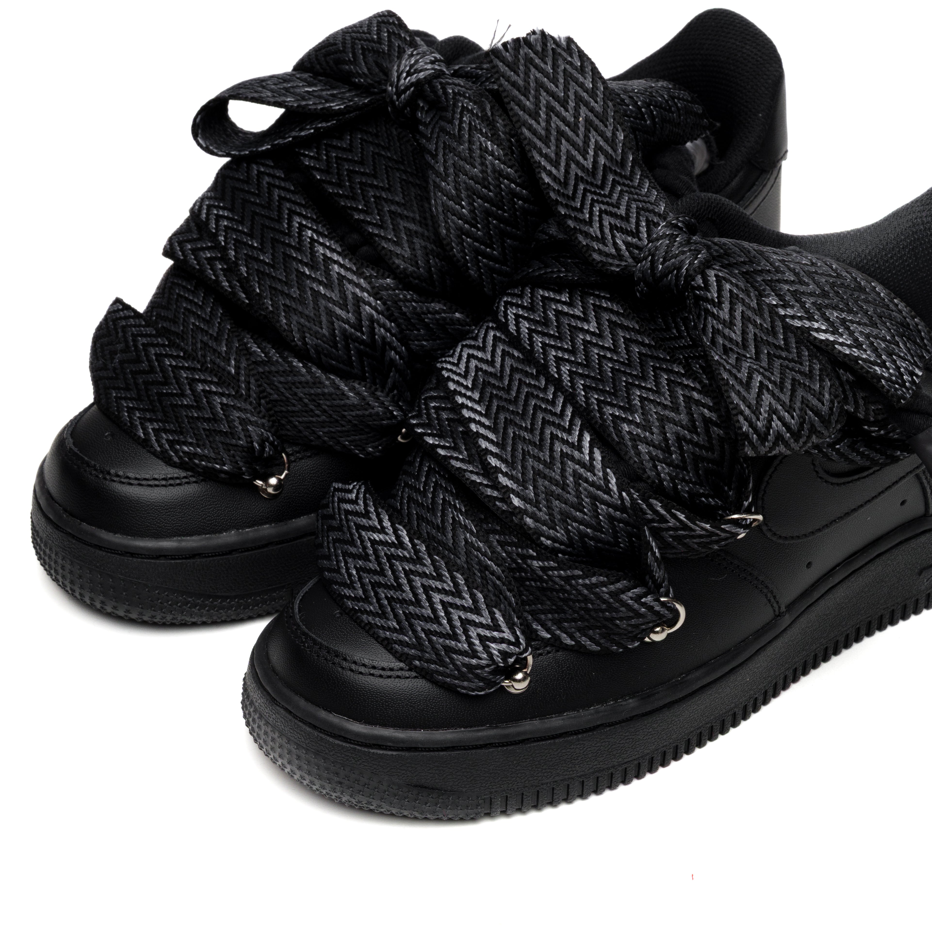 LACETS NIKE AIR FORCE OPE BLACK MAMBA