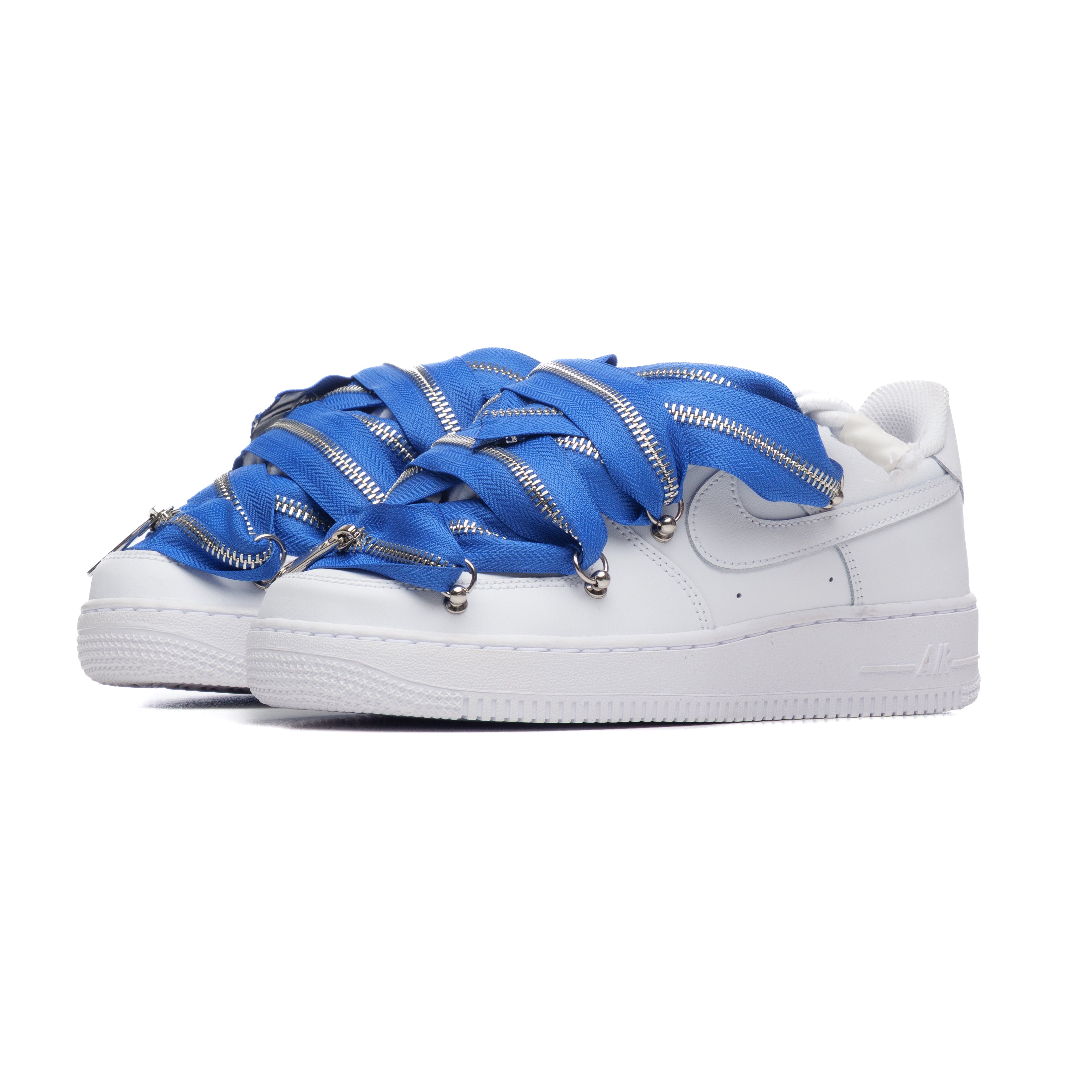 LACETS EN CORDE NIKE AIR FORCE ZIP BLEU ROI