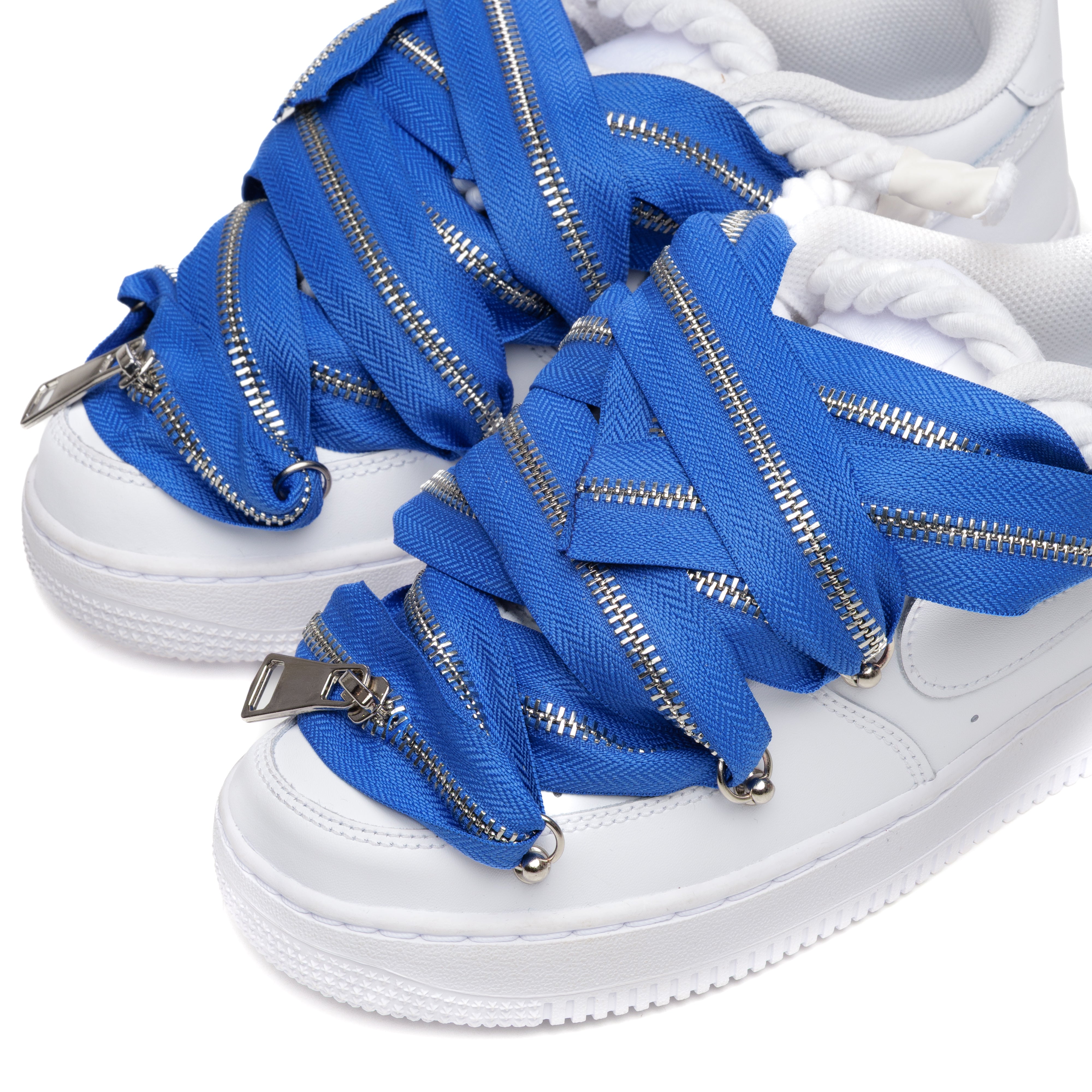 NIKE AIR FORCE ROPE LACES ZIP ROYAL BLUE