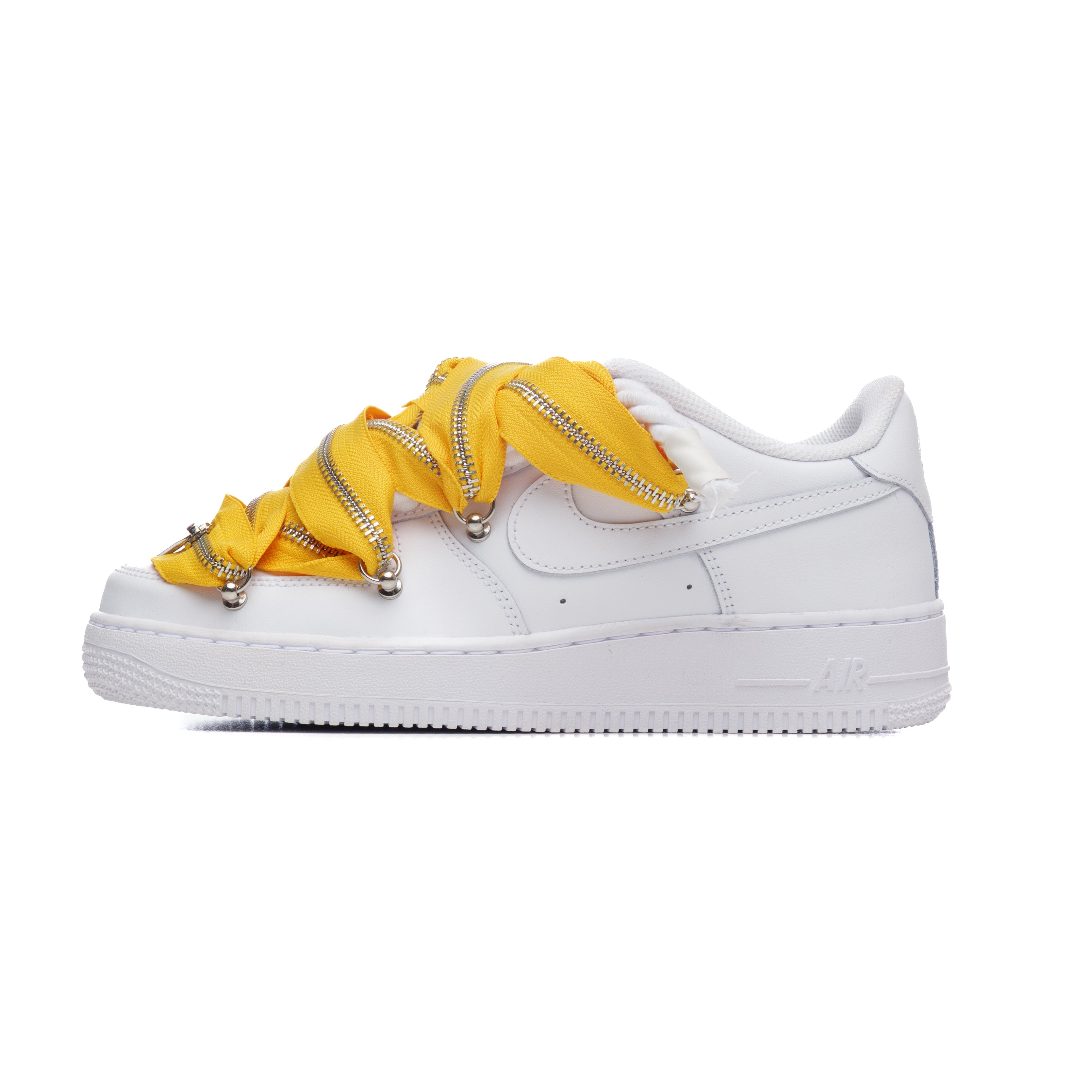 LACETS EN CORDE NIKE AIR FORCE ZIP JAUNE