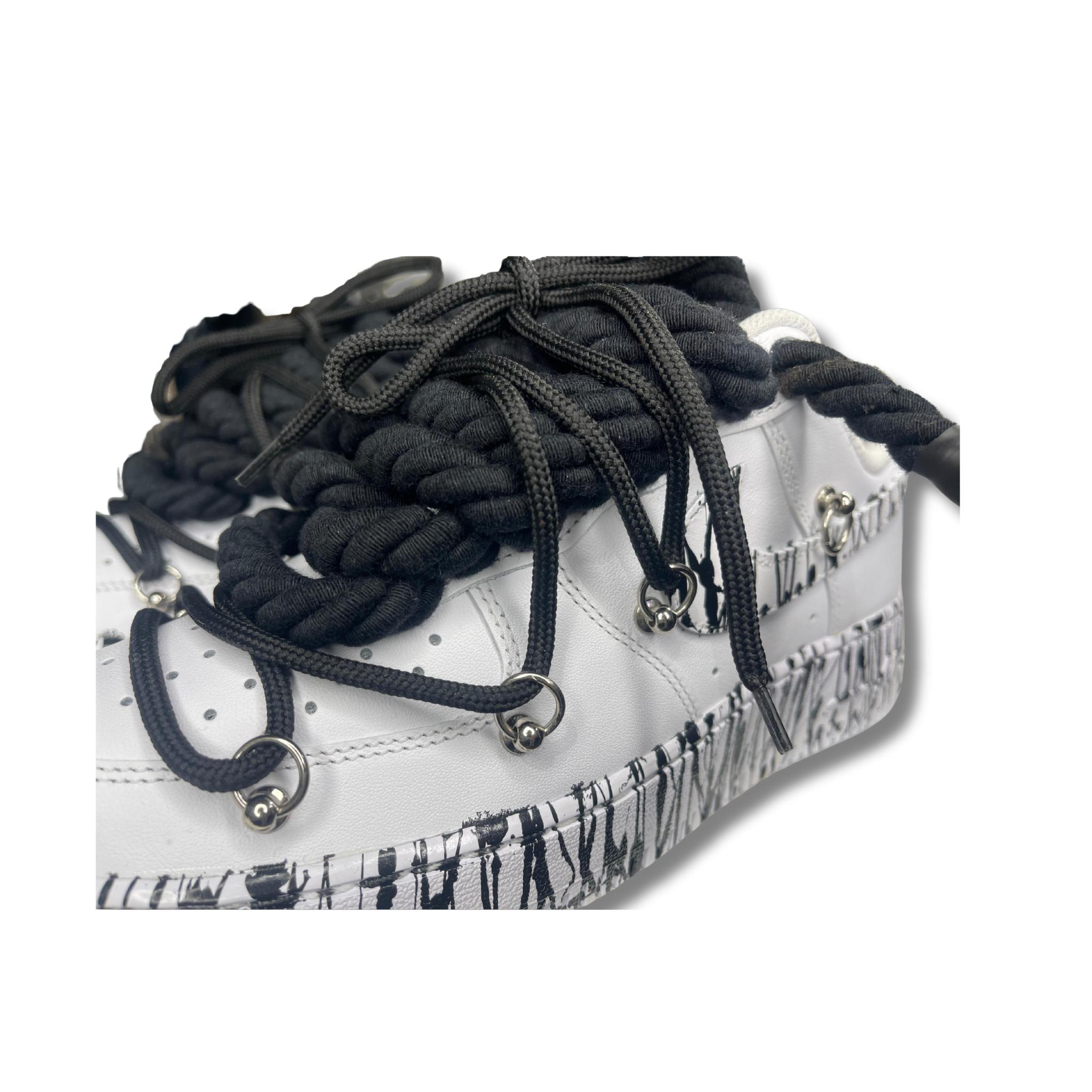 Nike Air Force Black Rope Chaos