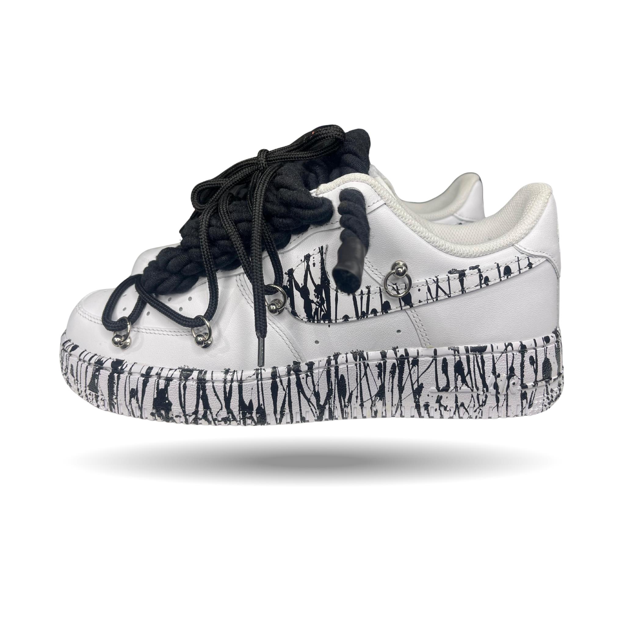 Nike Air Force Black Rope Chaos