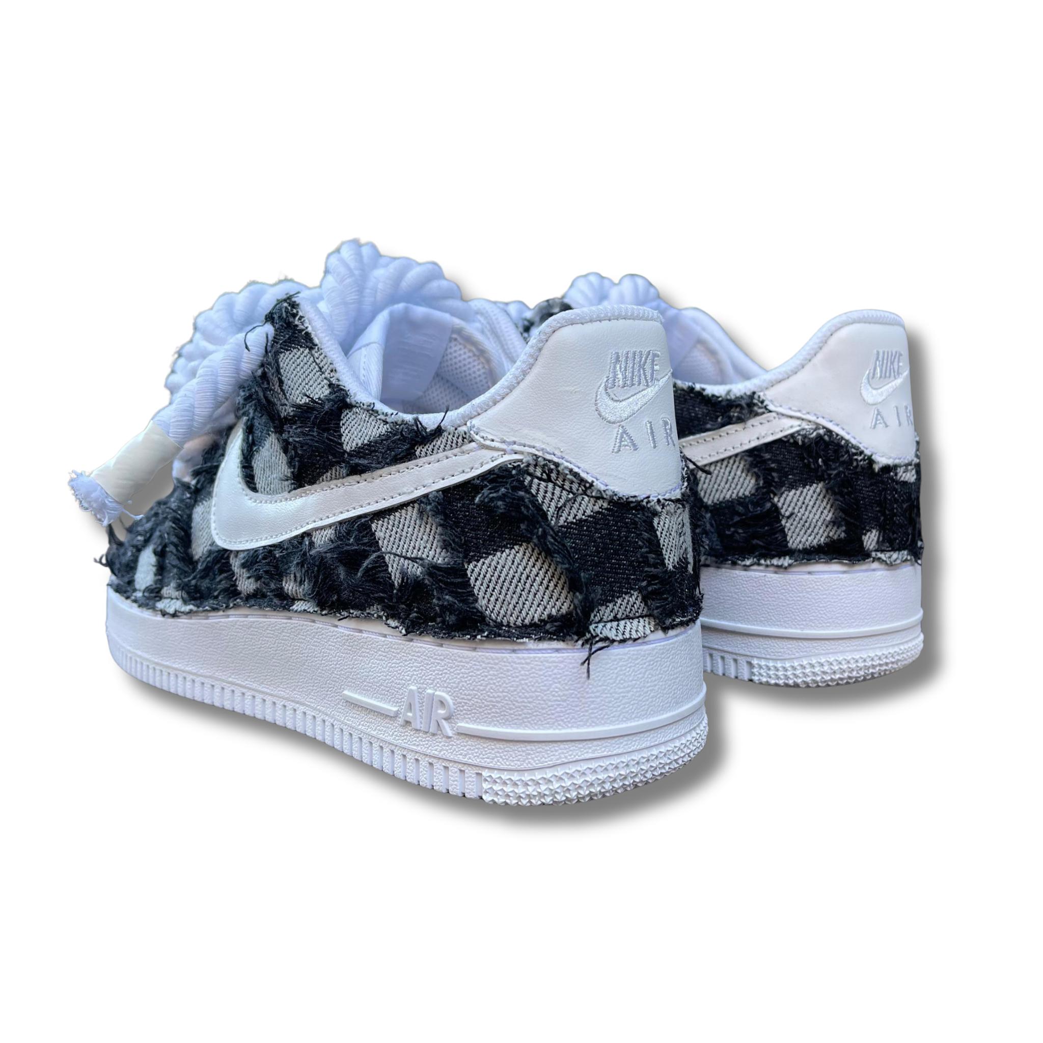 Nike Air Force Rope Laces Denim "Dual Ego"