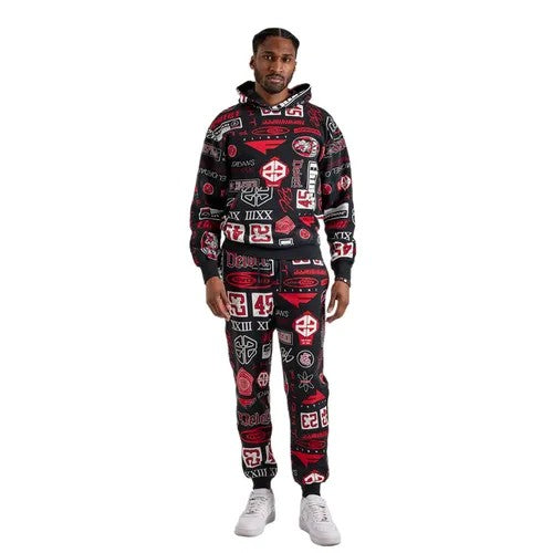 Jordan Essentials All Over Print Fleece Tuta Completa