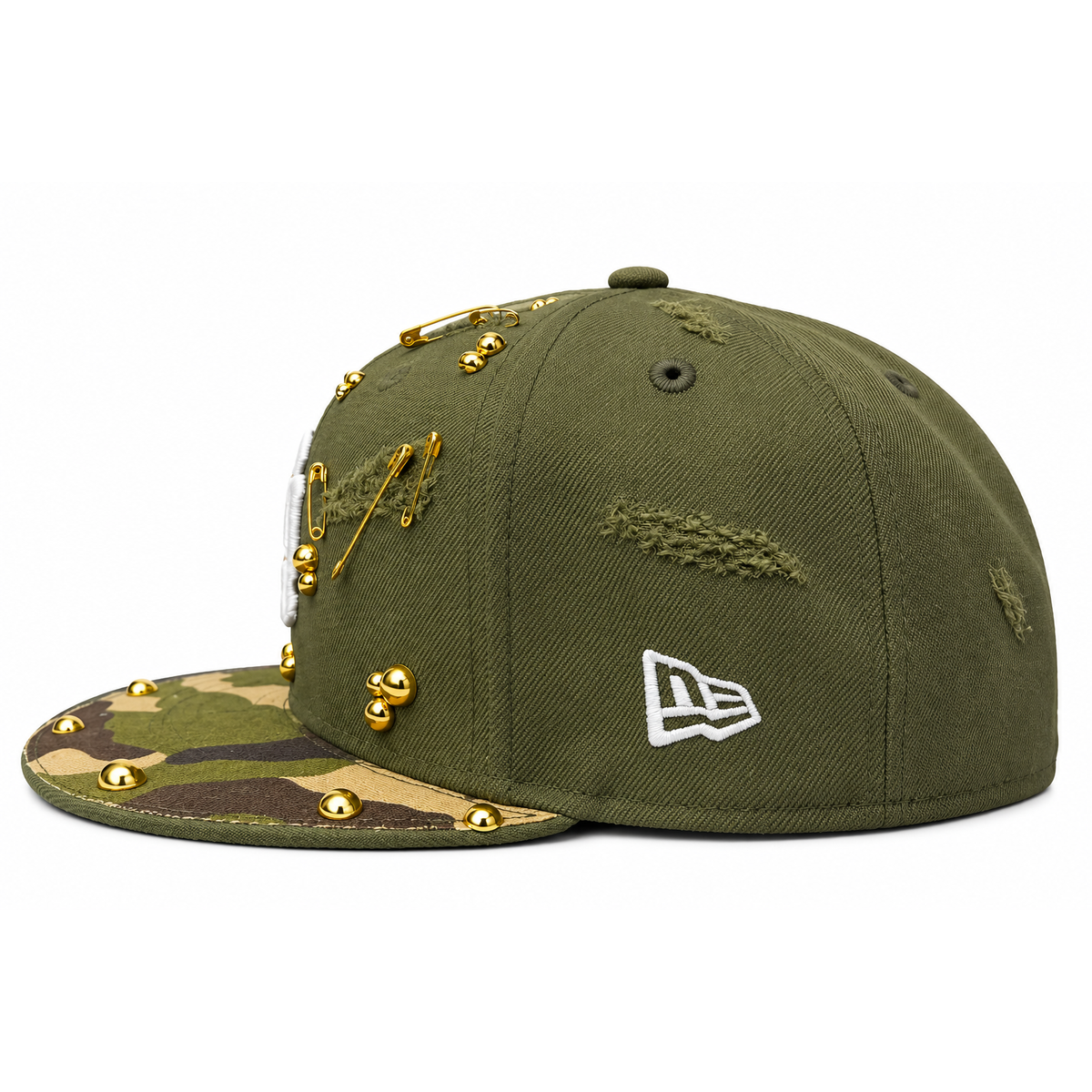 CAP CUSTOM NEW ERA 59FIFTY “NY GOLD RIOT”