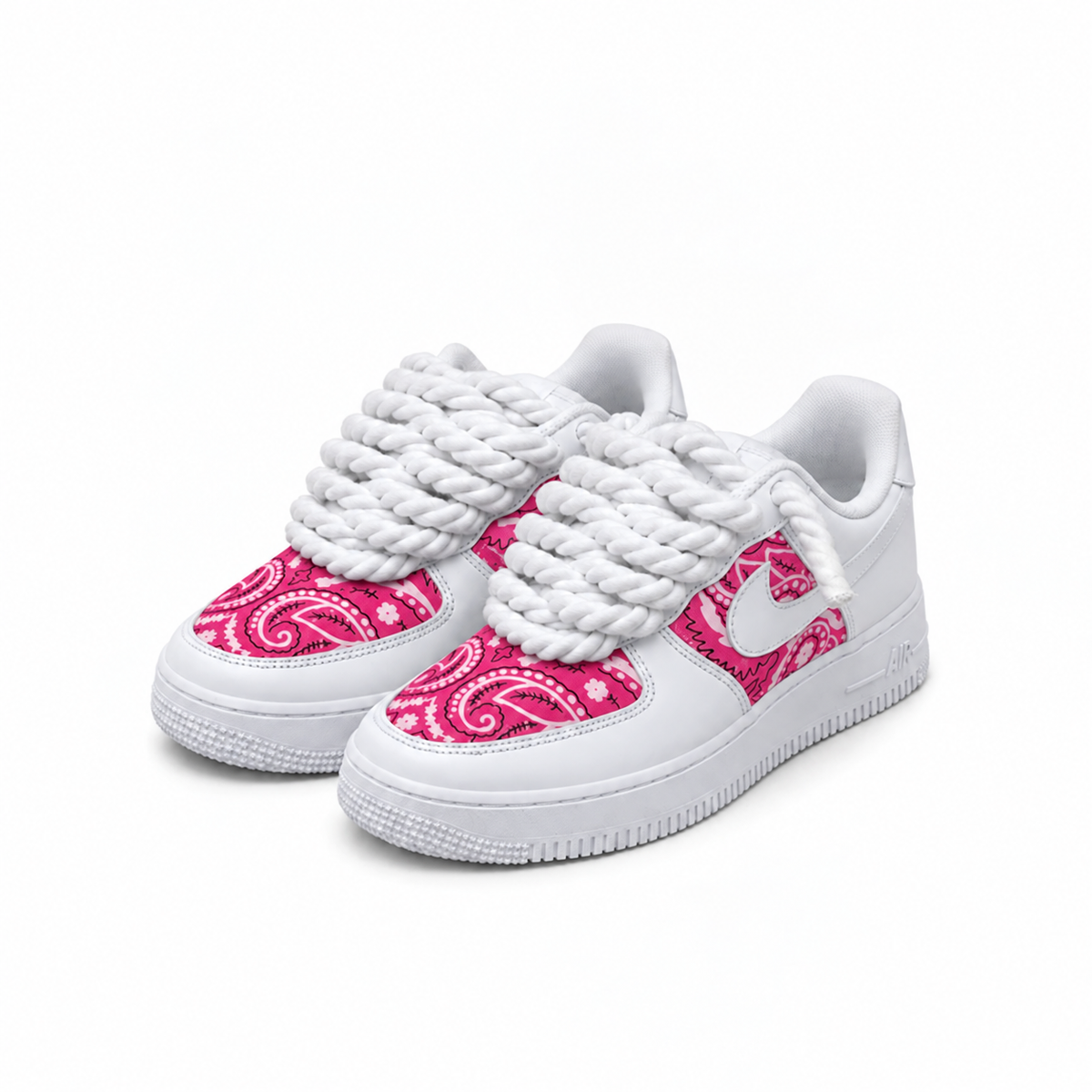 Nike Air Force 1 Bandana&Rope "Magenta Edition"