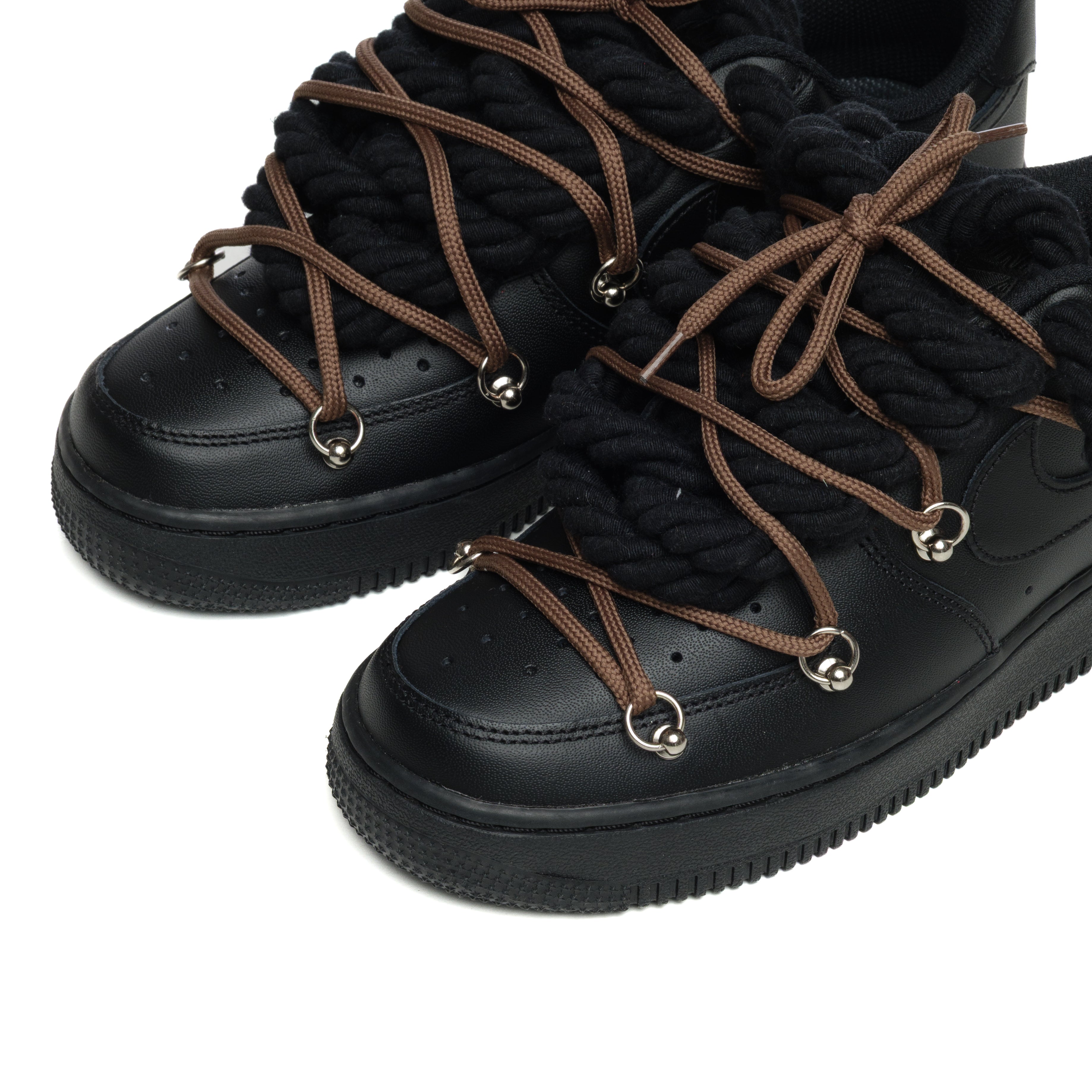 Snezed AF1 BLACK- TWIN BROWN