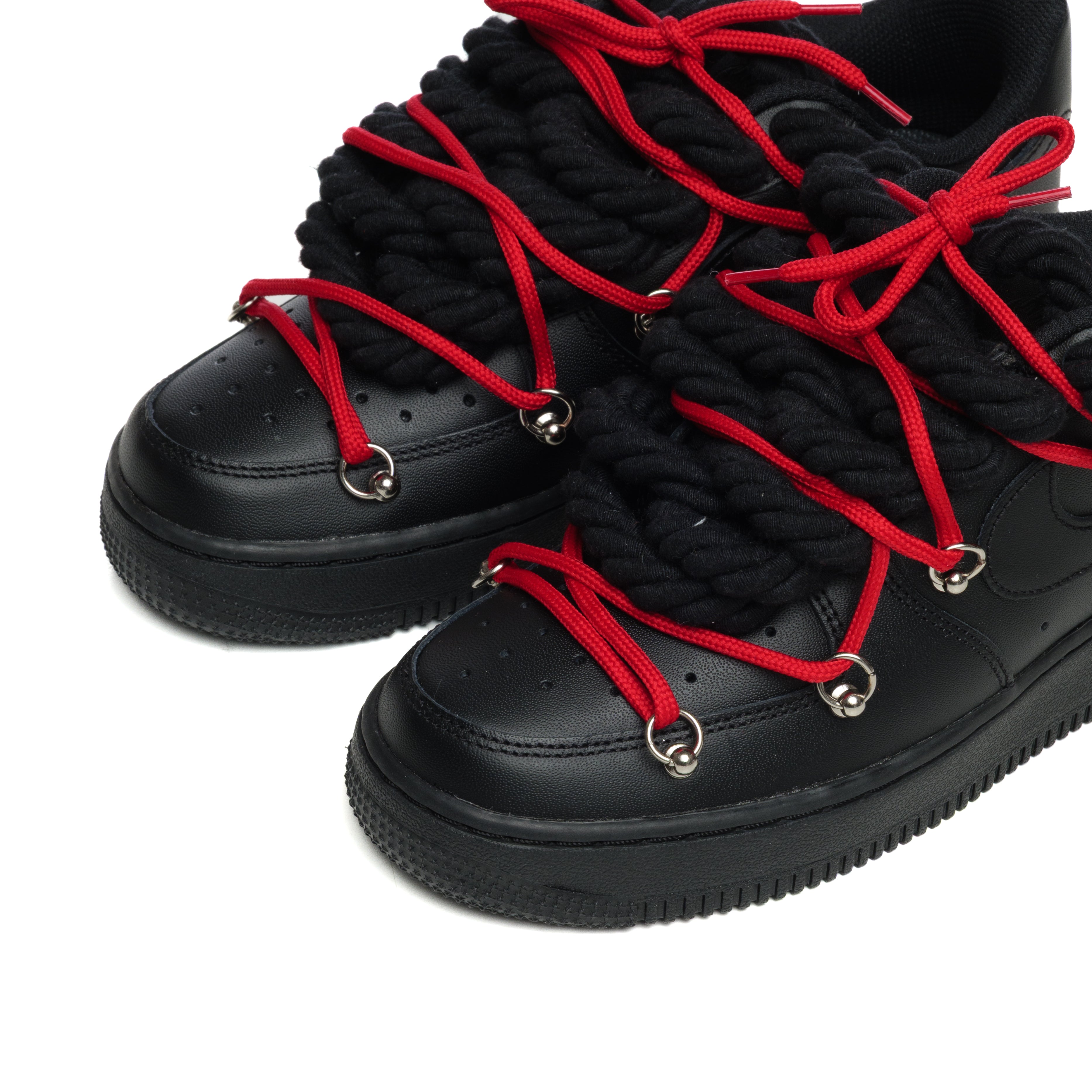Snezed AF1 BLACK- TWIN RED