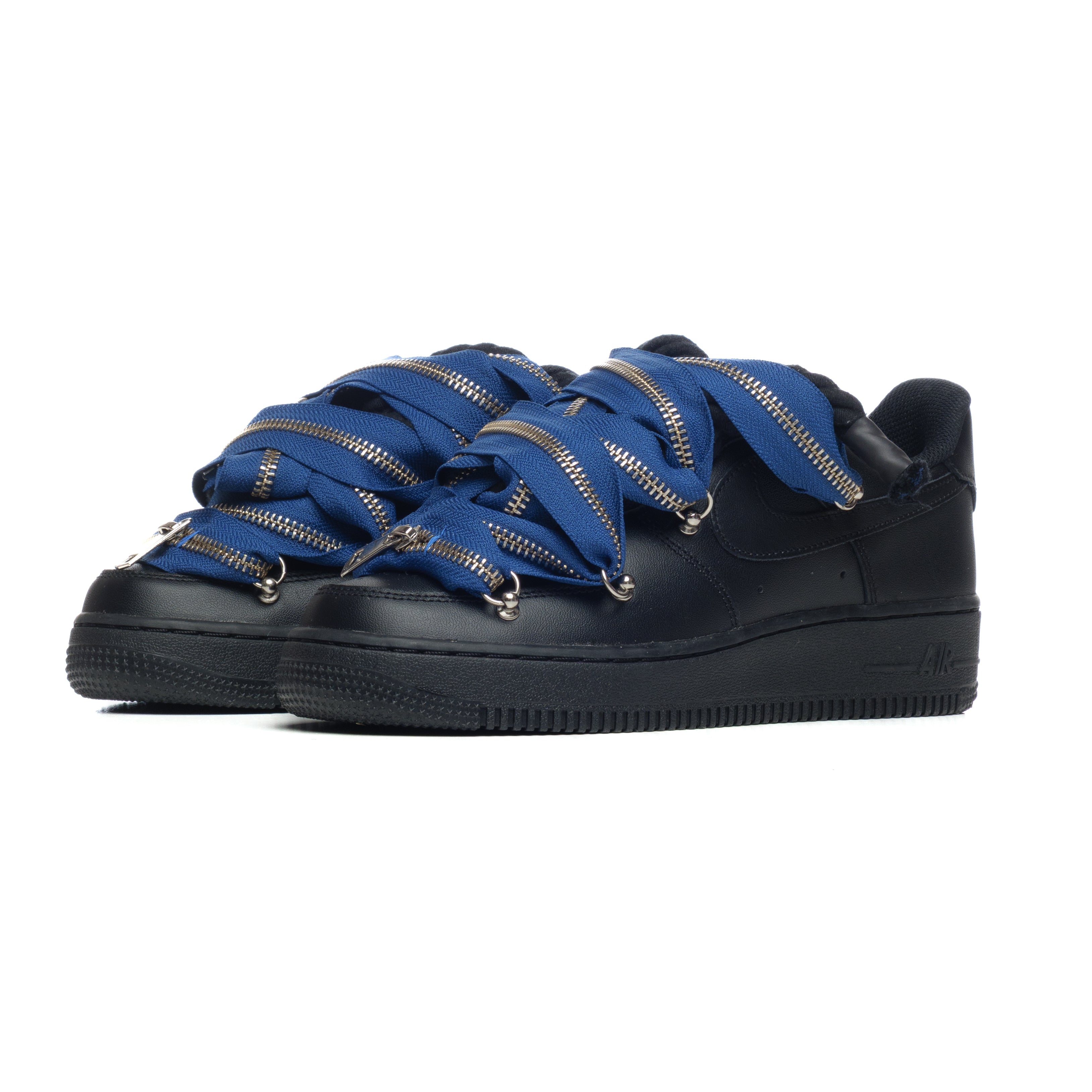 Snezed AF1 BLACK- ZIP BLUE