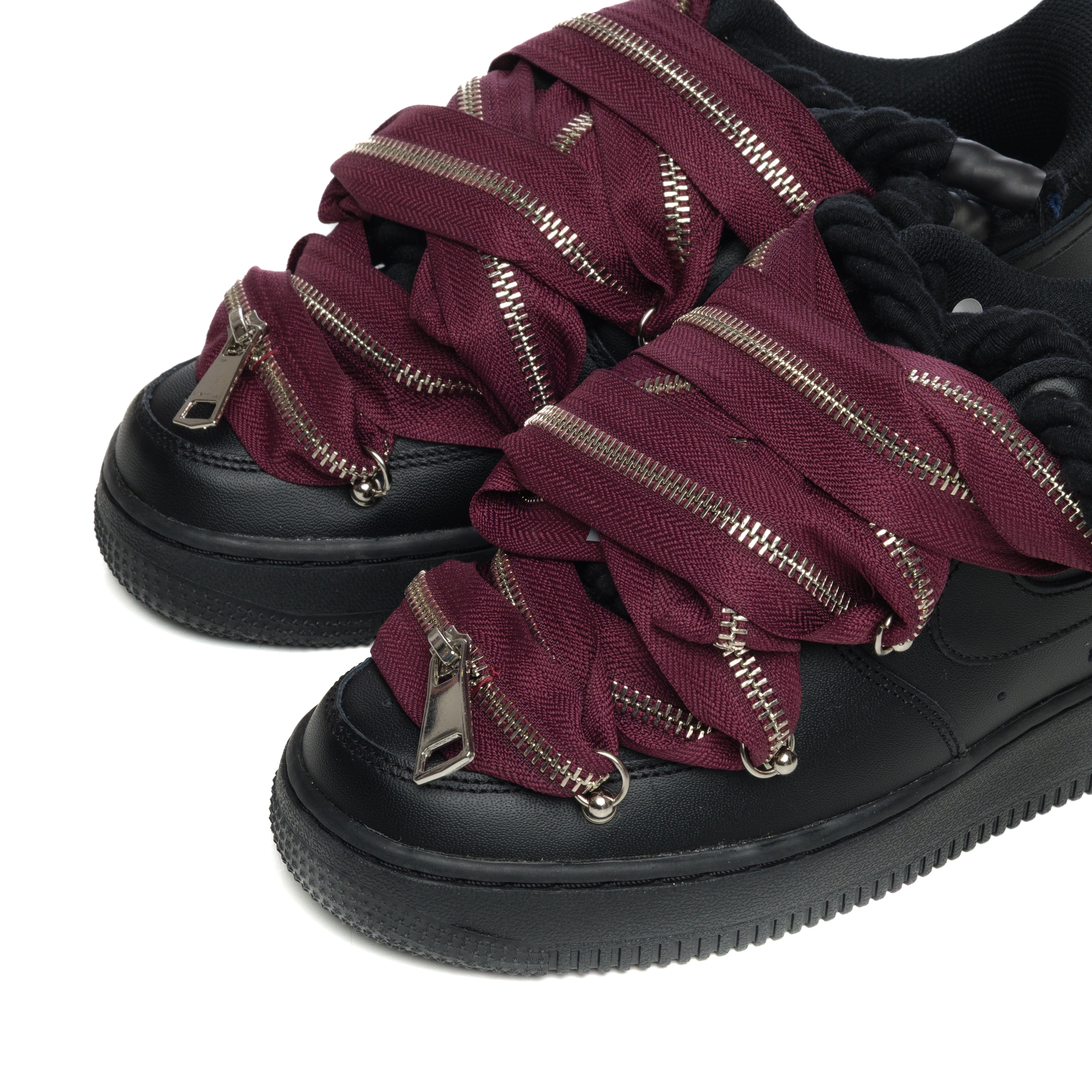 Snezed AF1 BLACK- ZIP BORDEAUX