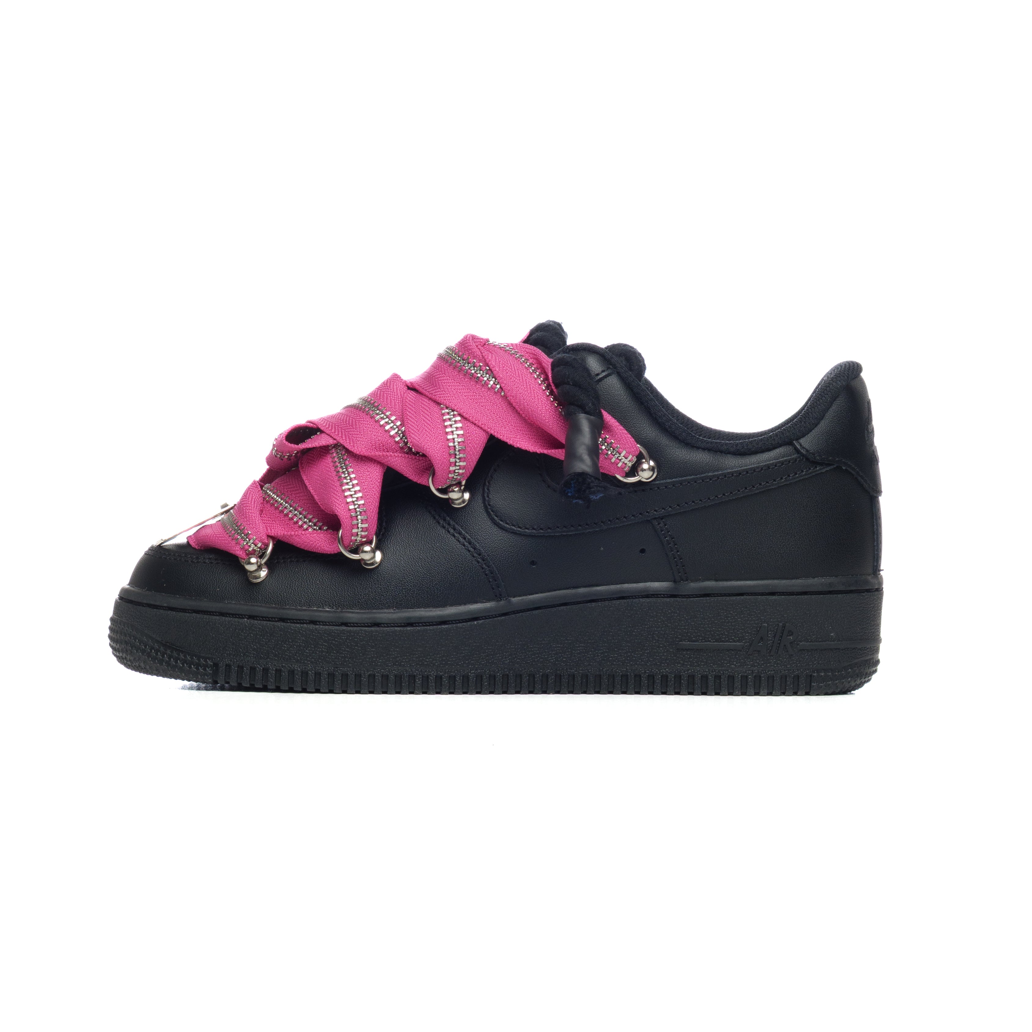 Snezed AF1 BLACK- ZIP FUCSIA