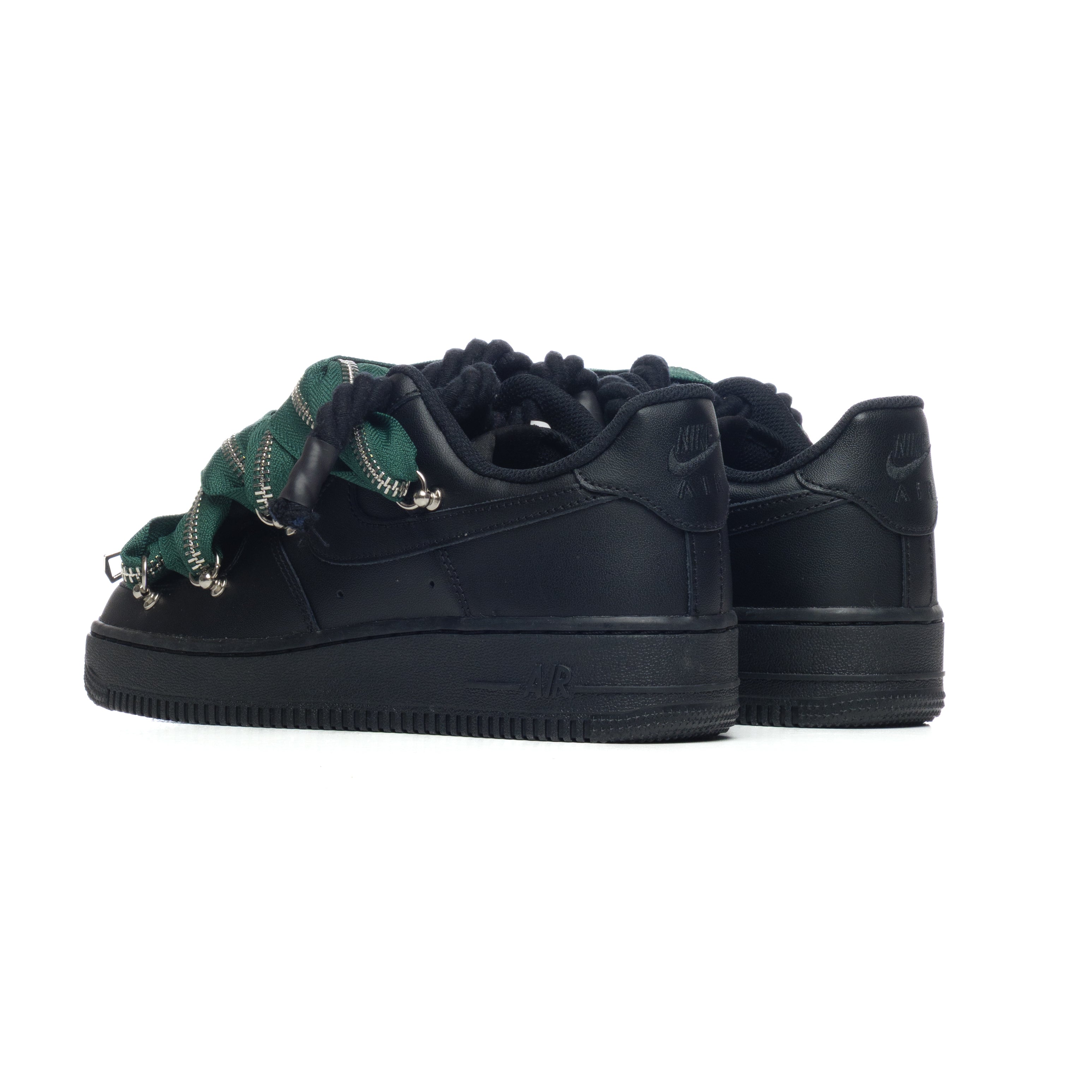 Snezed AF1 BLACK- ZIP GREEN