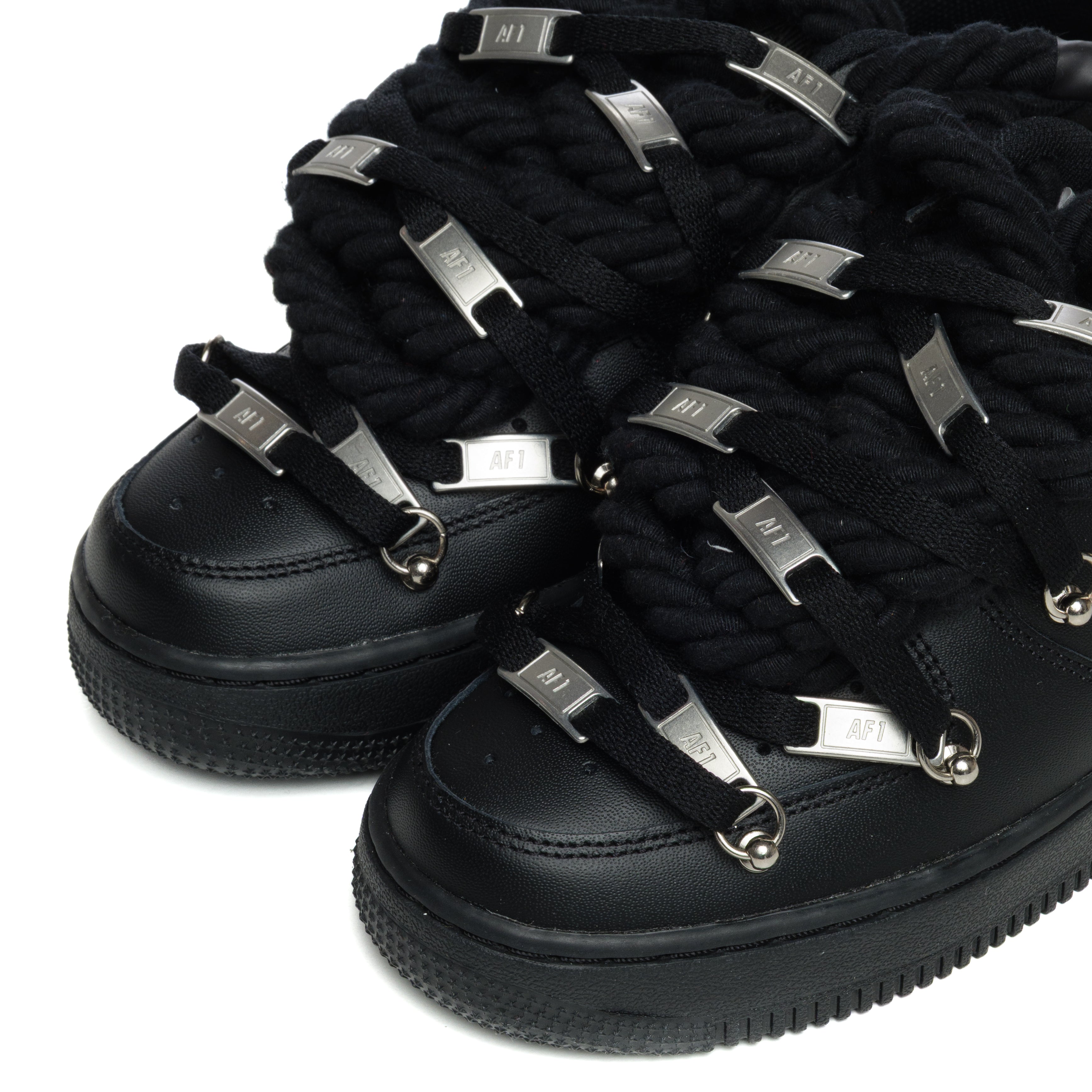 Snezed AF1 ROPE BLACK- TAG BLACK