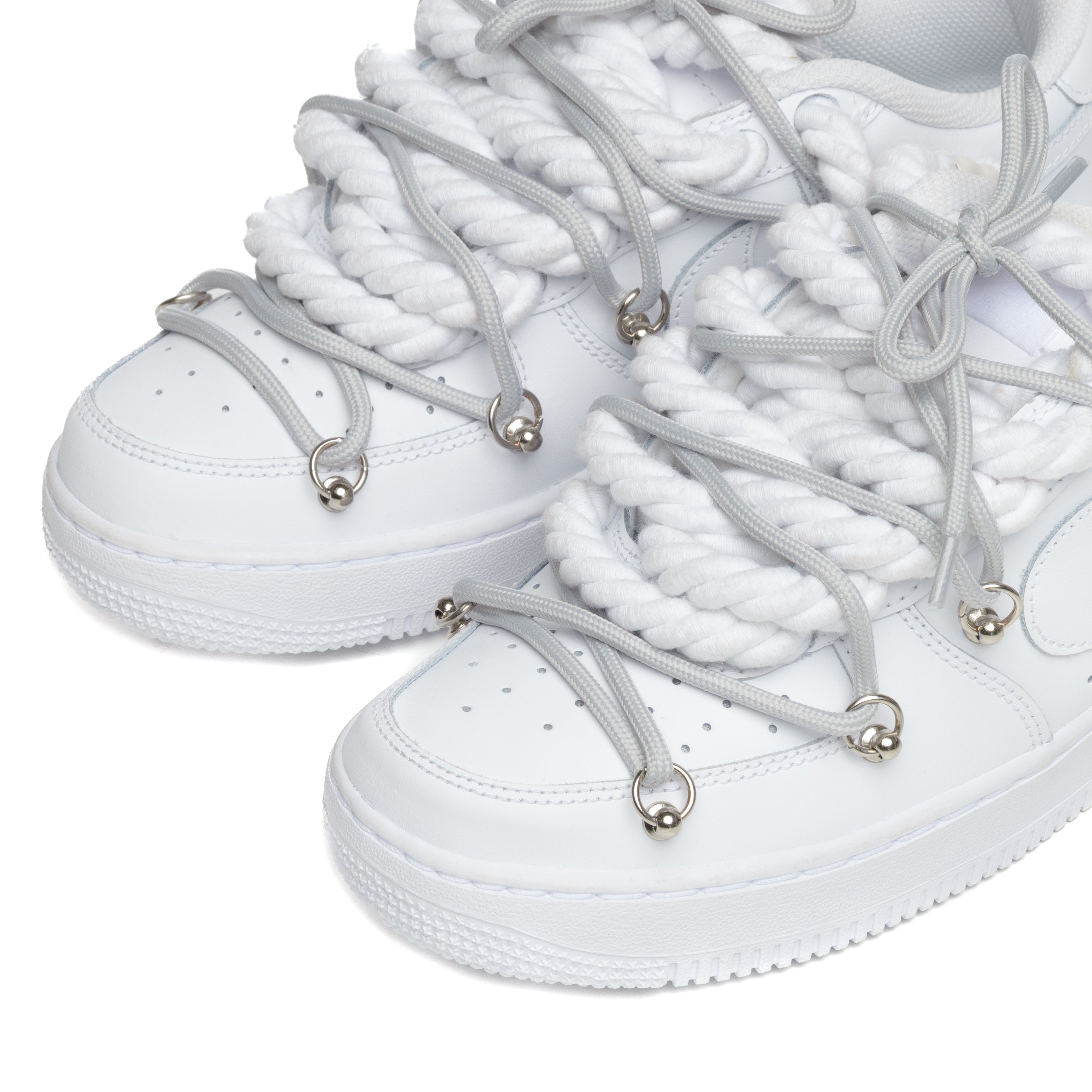 Snezed AF1 WHITE- TWIN GREY