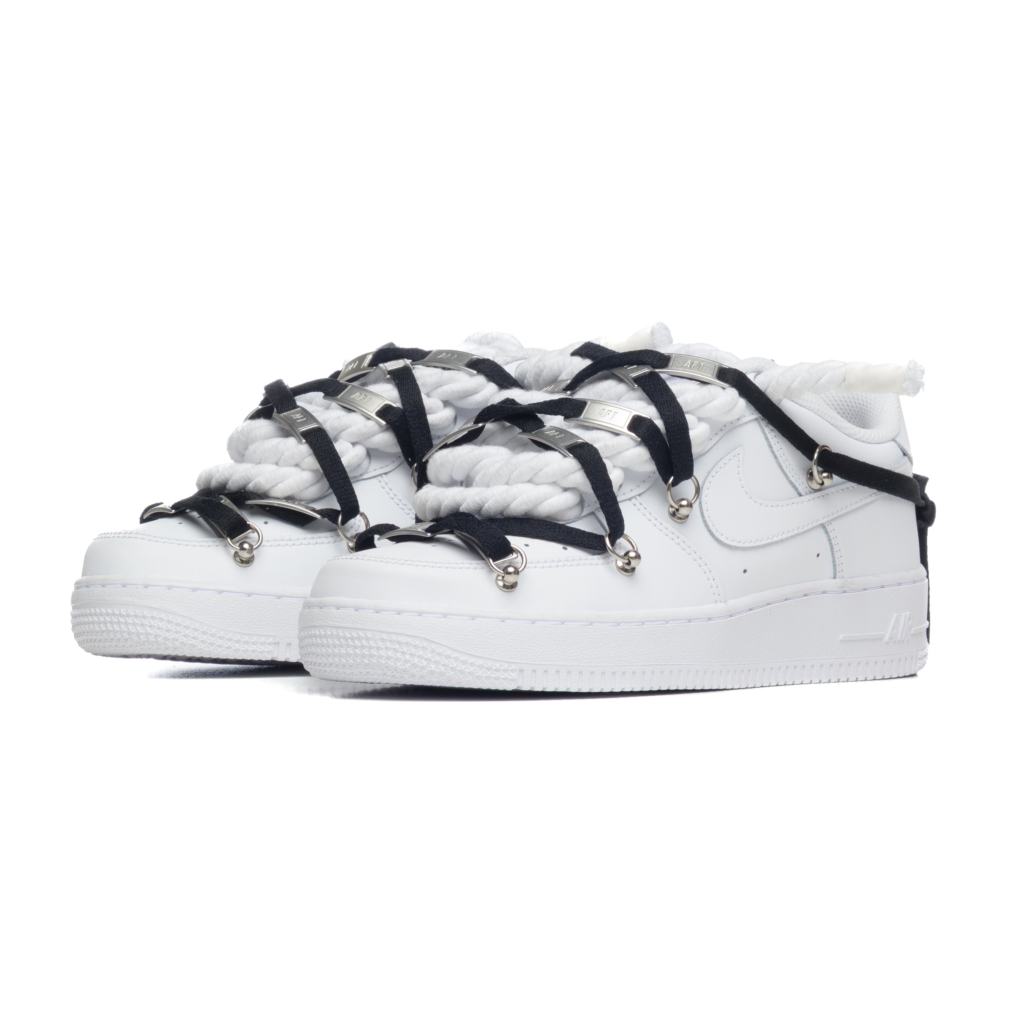 Snezed AF1 WHITE ROPE- TAG BLACK