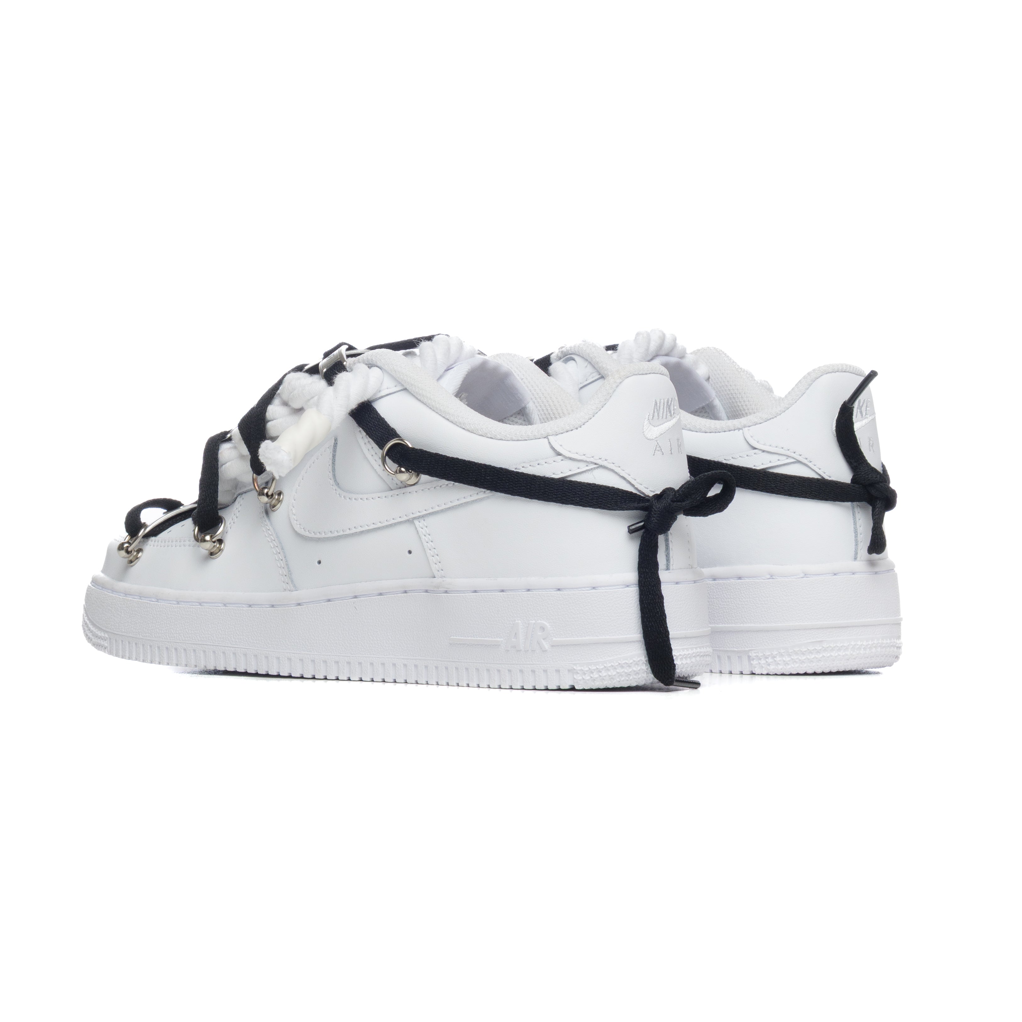 Snezed AF1 WHITE ROPE- TAG BLACK
