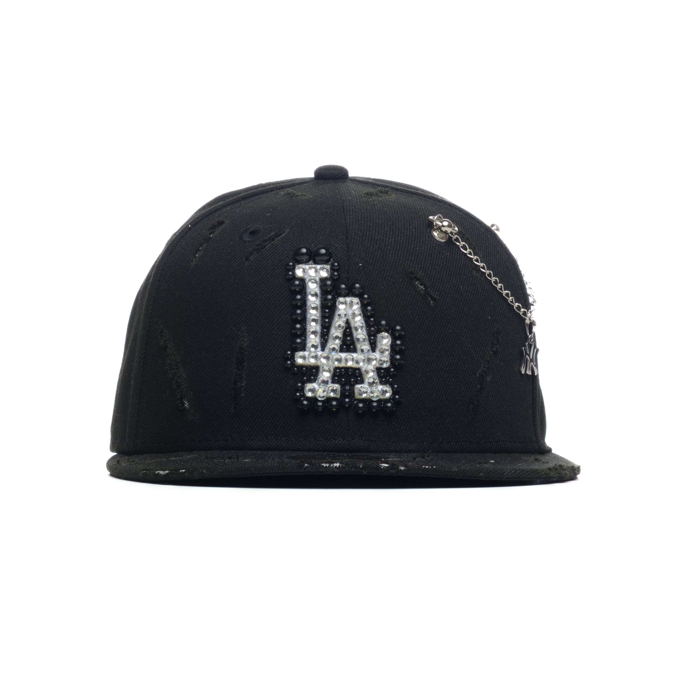 Snezed CAP CUSTOM NEW ERA- LA SILVER CROWN