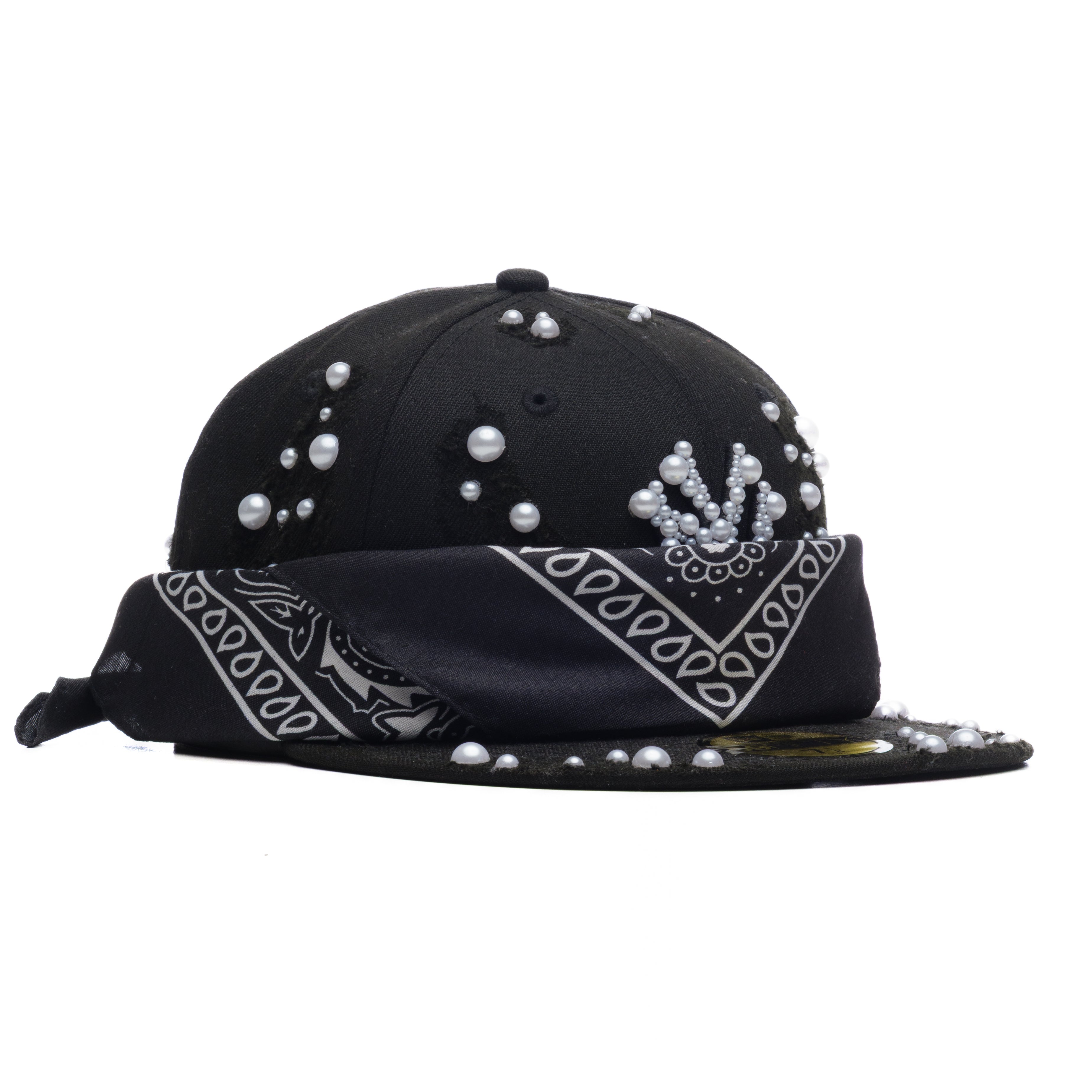 Snezed CAP CUSTOM NEW ERA- PEARL BANDANA EDITION