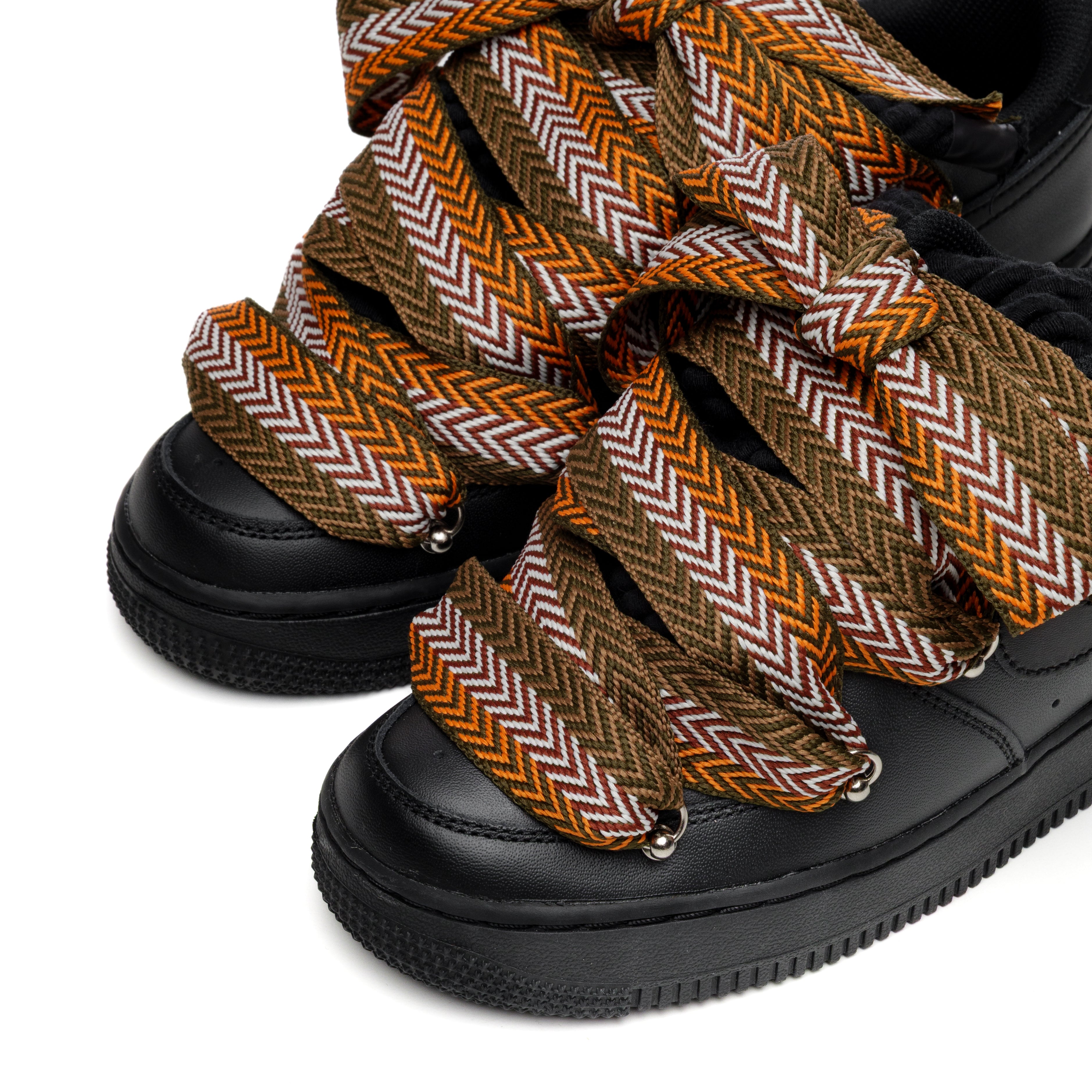 Snezed NIKE AIR FORCE 1 BLACK ROPE LACES- LANVIN AUTUMN