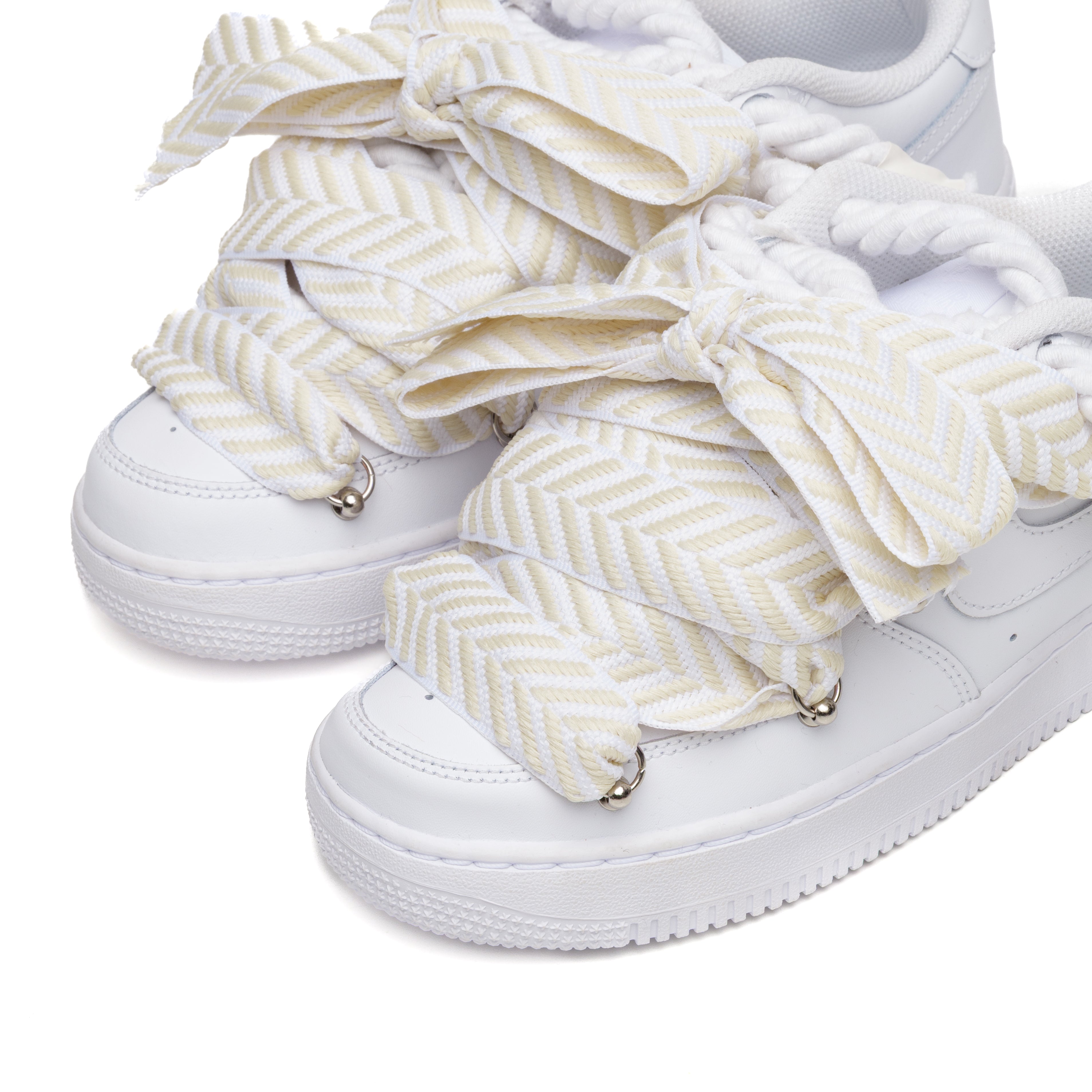 Snezed NIKE AIR FORCE 1 ROPE LACES- IVORY WEAVE
