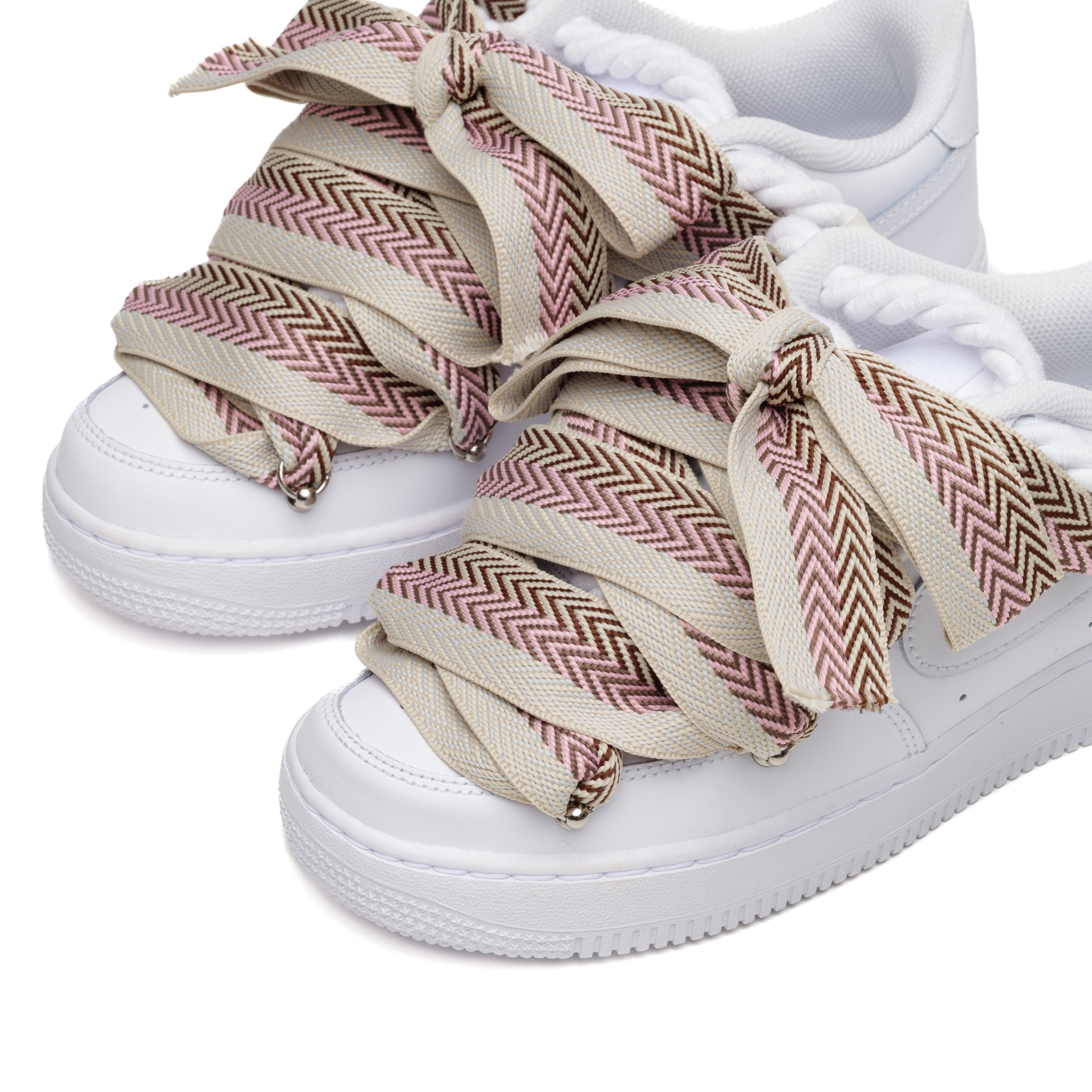 Snezed NIKE AIR FORCE 1 ROPE LACES- LANVIN CREAMY