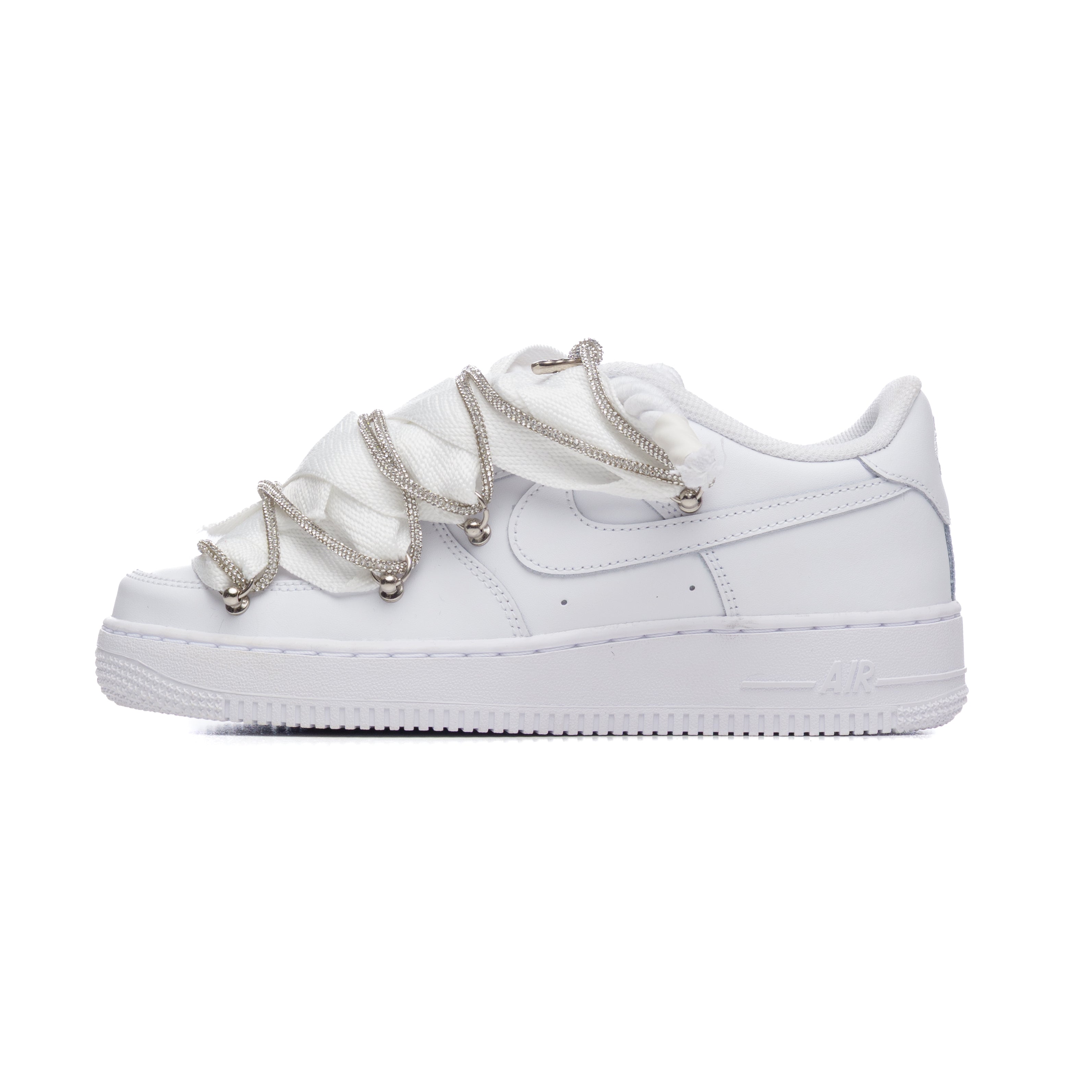 Snezed NIKE AIR FORCE 1 ROPE LACES- LUXURY TOTAL WHITE