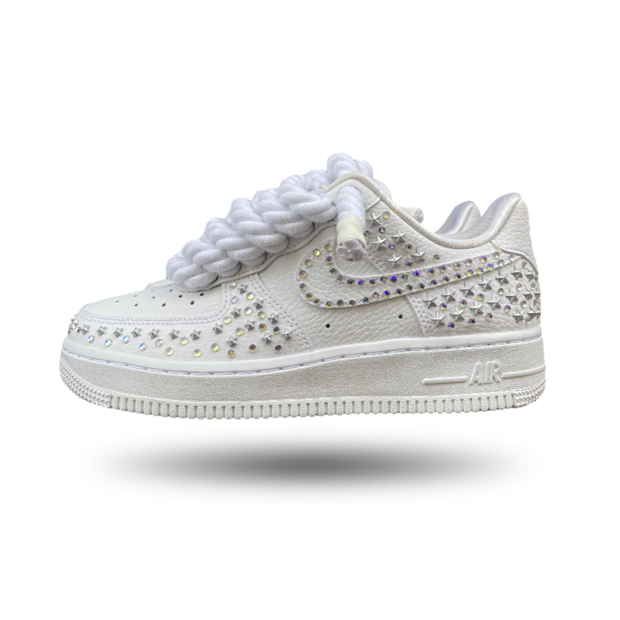 Snezed NIKE AIR FORCE ROPE LACESCOSMO DRIP