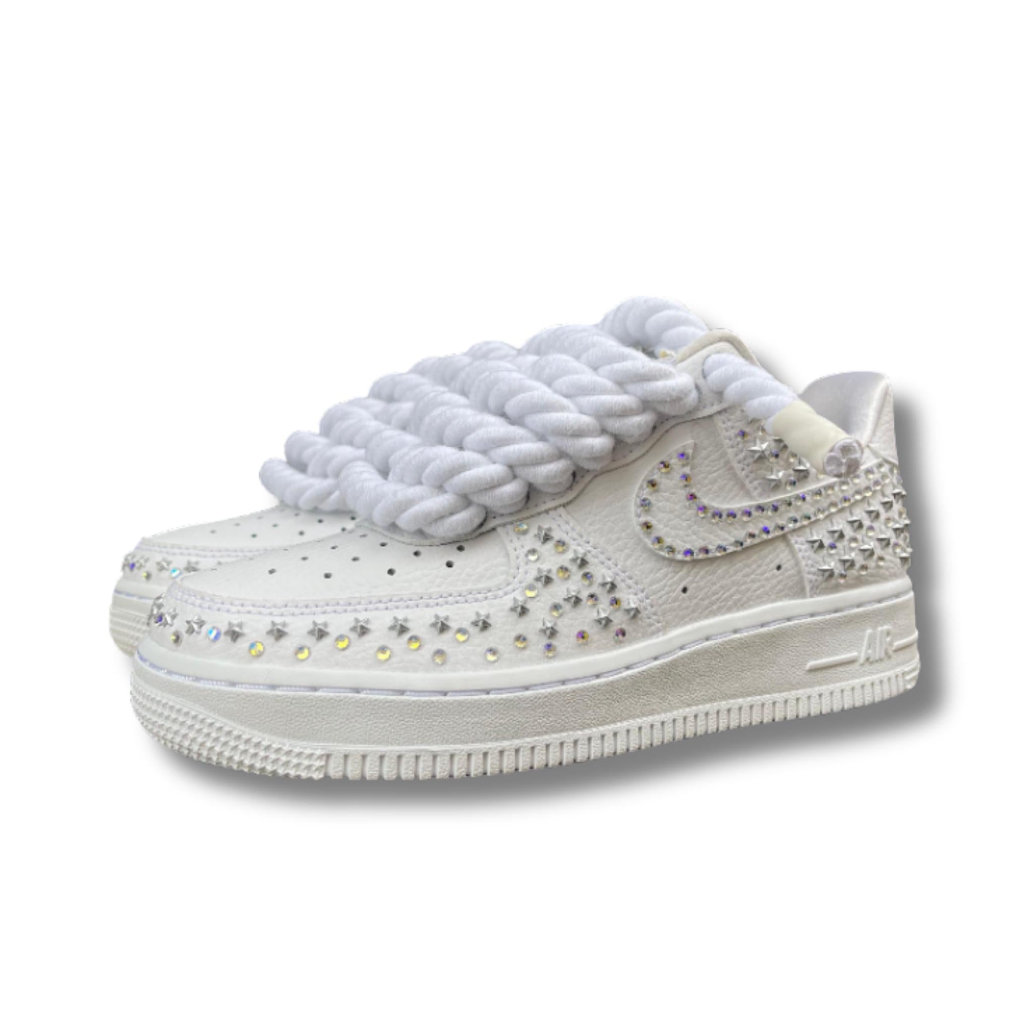 Snezed NIKE AIR FORCE ROPE LACESCOSMO DRIP