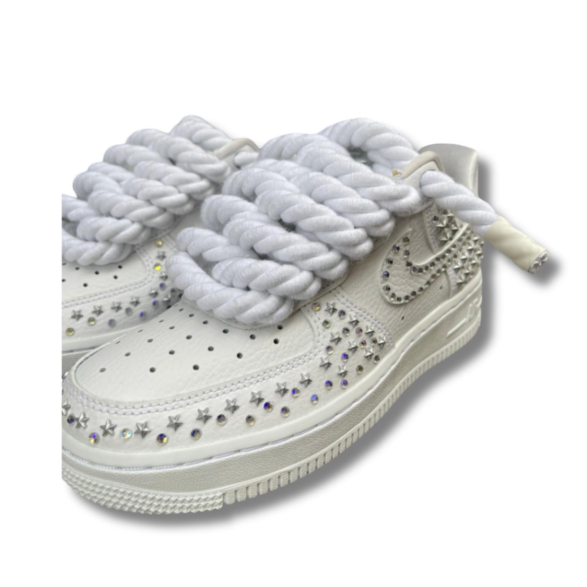 Snezed NIKE AIR FORCE ROPE LACESCOSMO DRIP