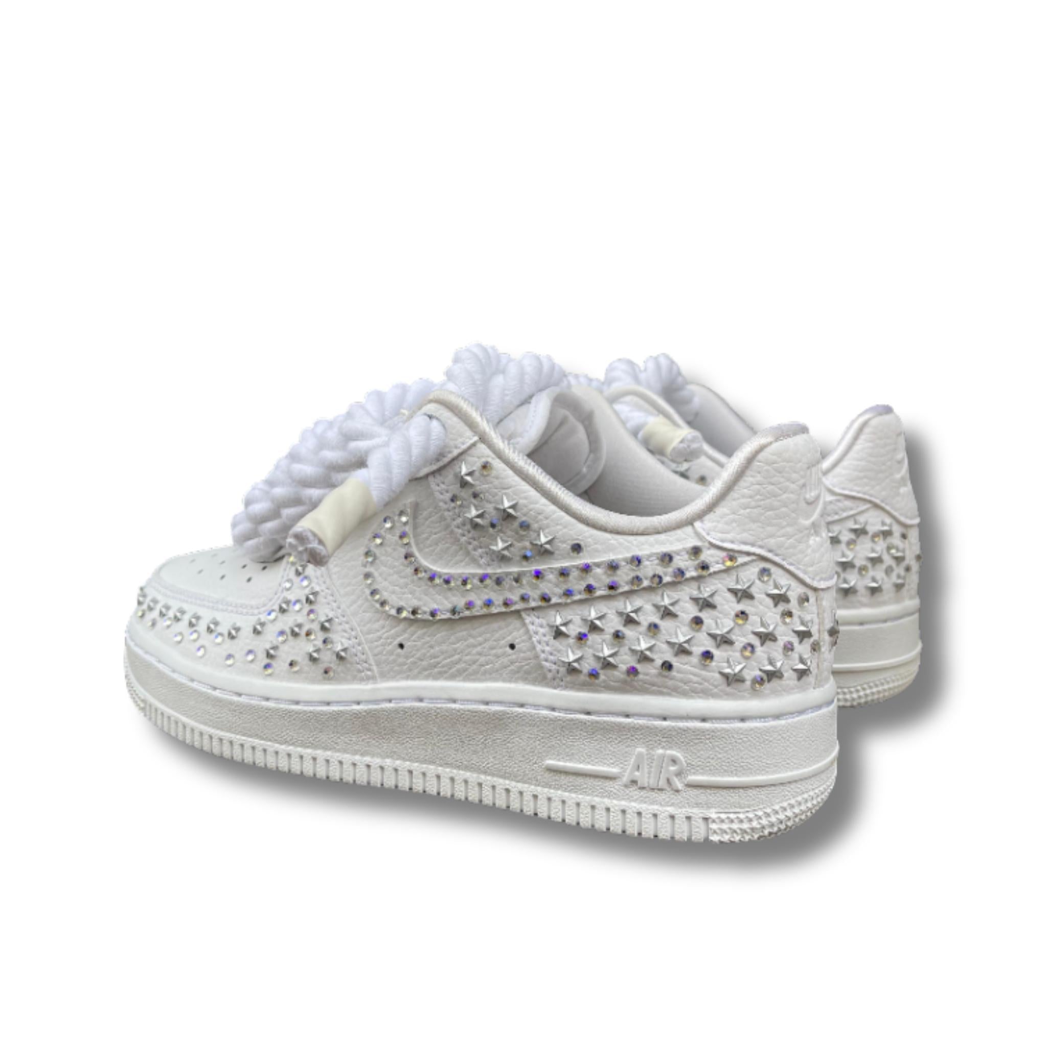 Snezed NIKE AIR FORCE ROPE LACESCOSMO DRIP