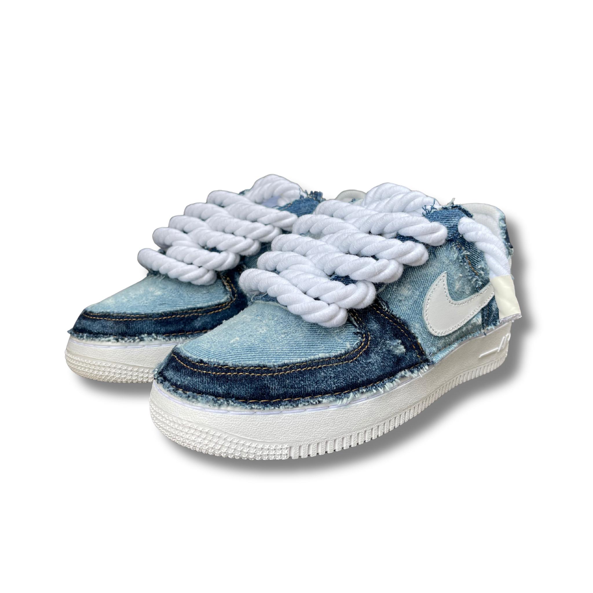 Snezed NIKE AIR FORCE ROPE LACESINDIGO SOUL