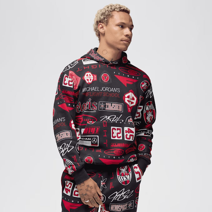 Jordan Essentials All Over Print Fleece Tuta Completa