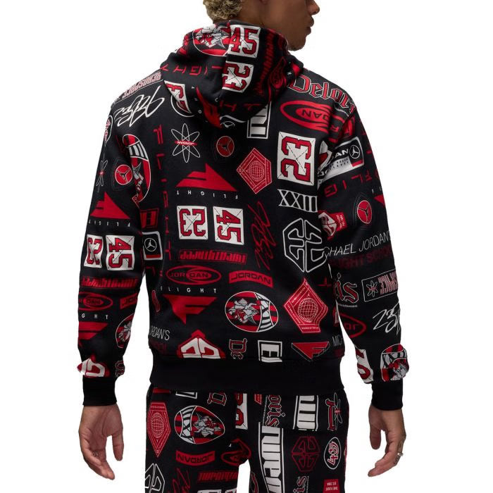 Jordan Essentials All Over Print Fleece Tuta Completa